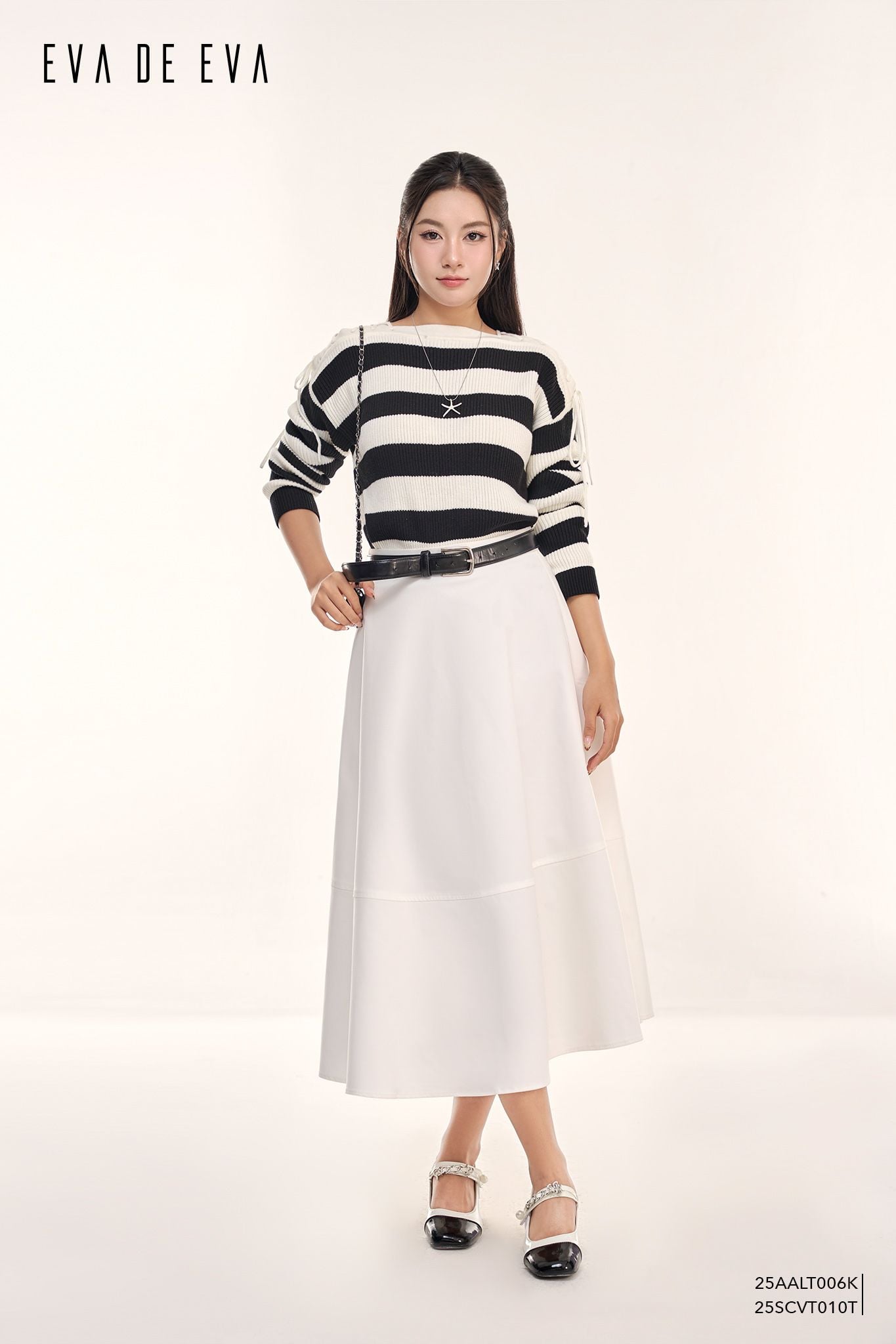  Áo len dài tay,  25AALT006K 