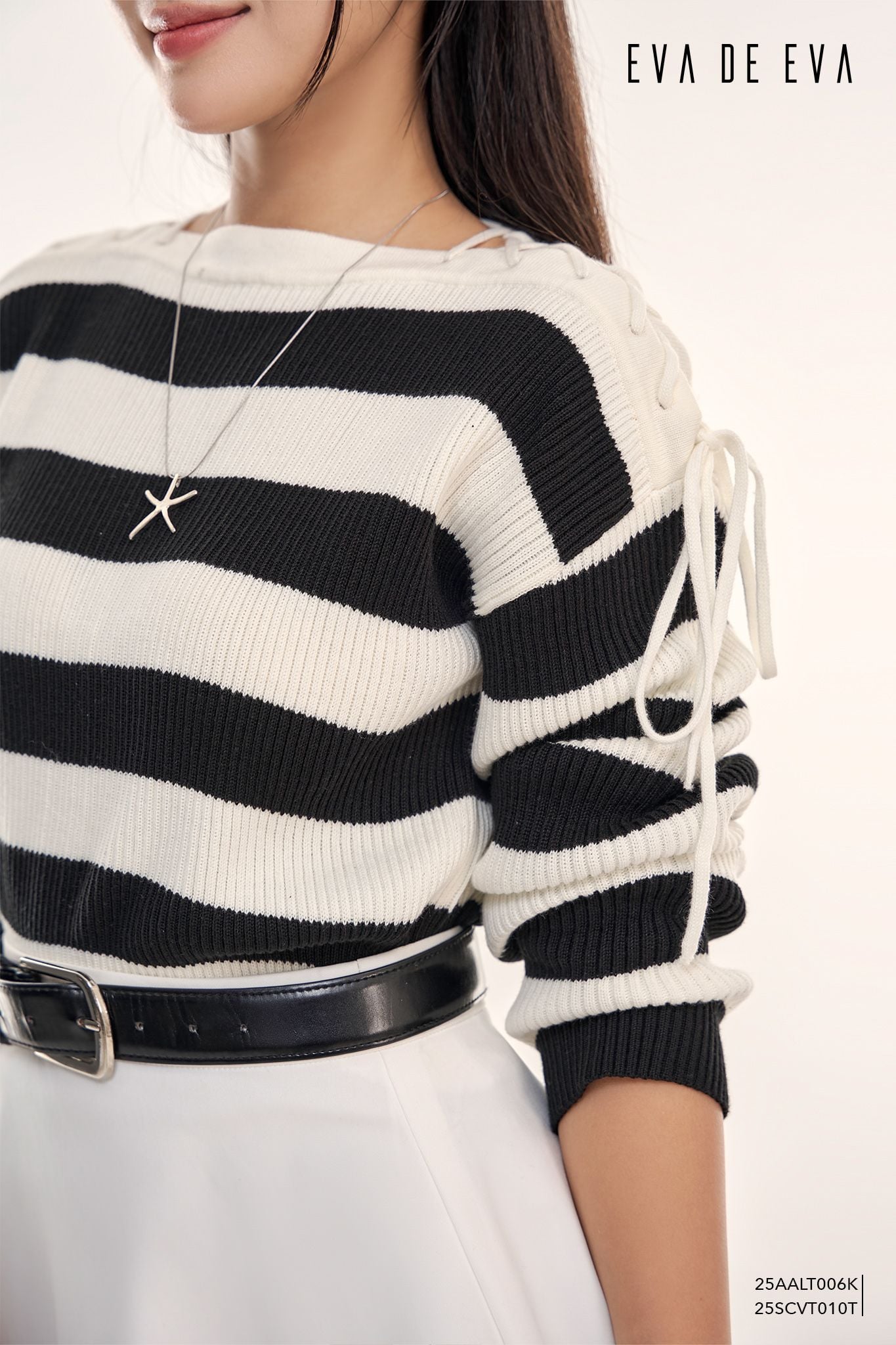  Áo len dài tay,  25AALT006K 