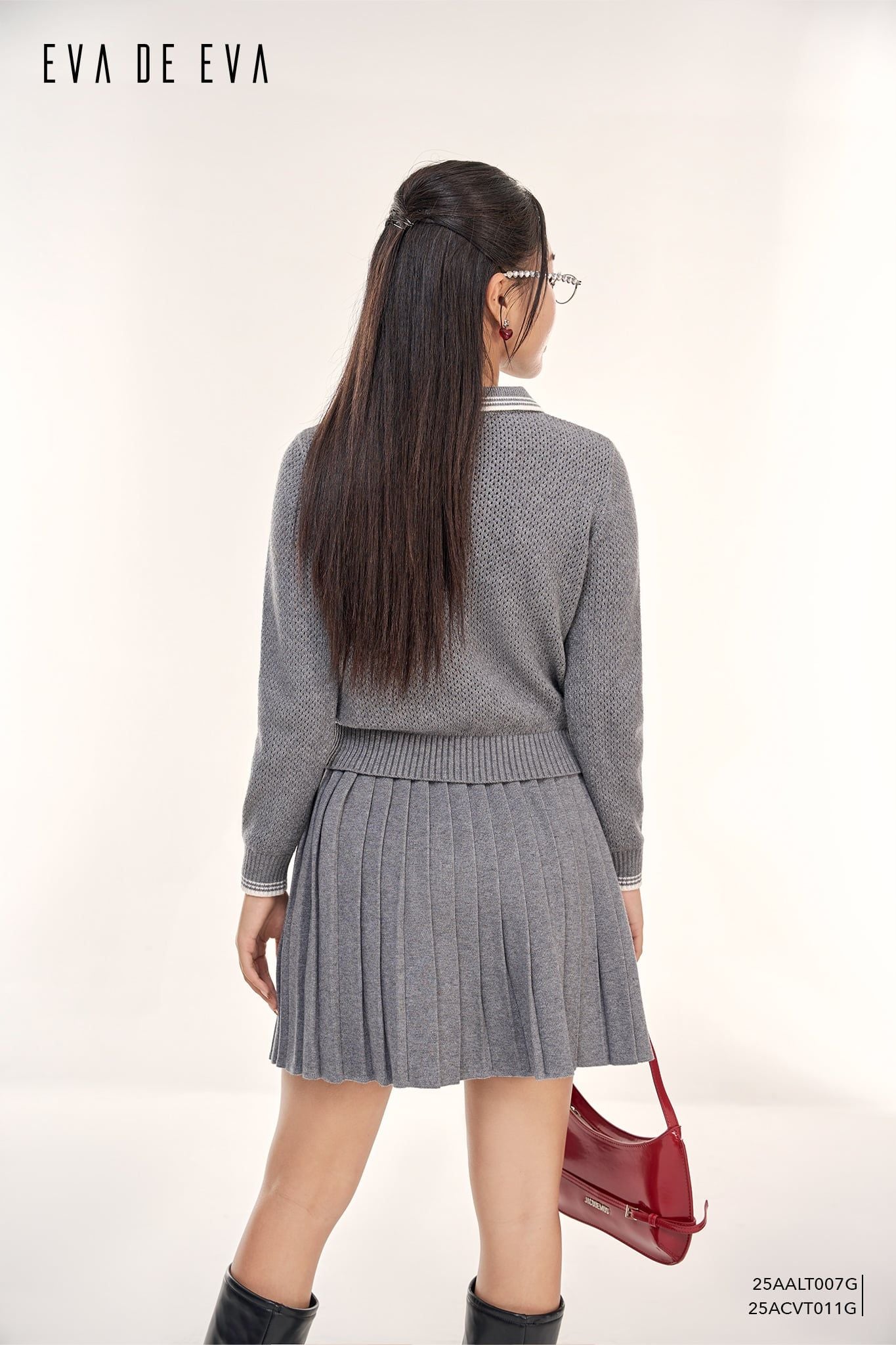  Áo len dài tay,  25AALT007G 