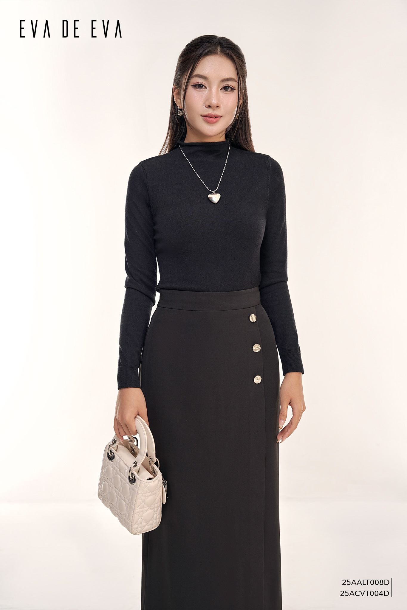  Áo len dài tay,  25AALT008D 