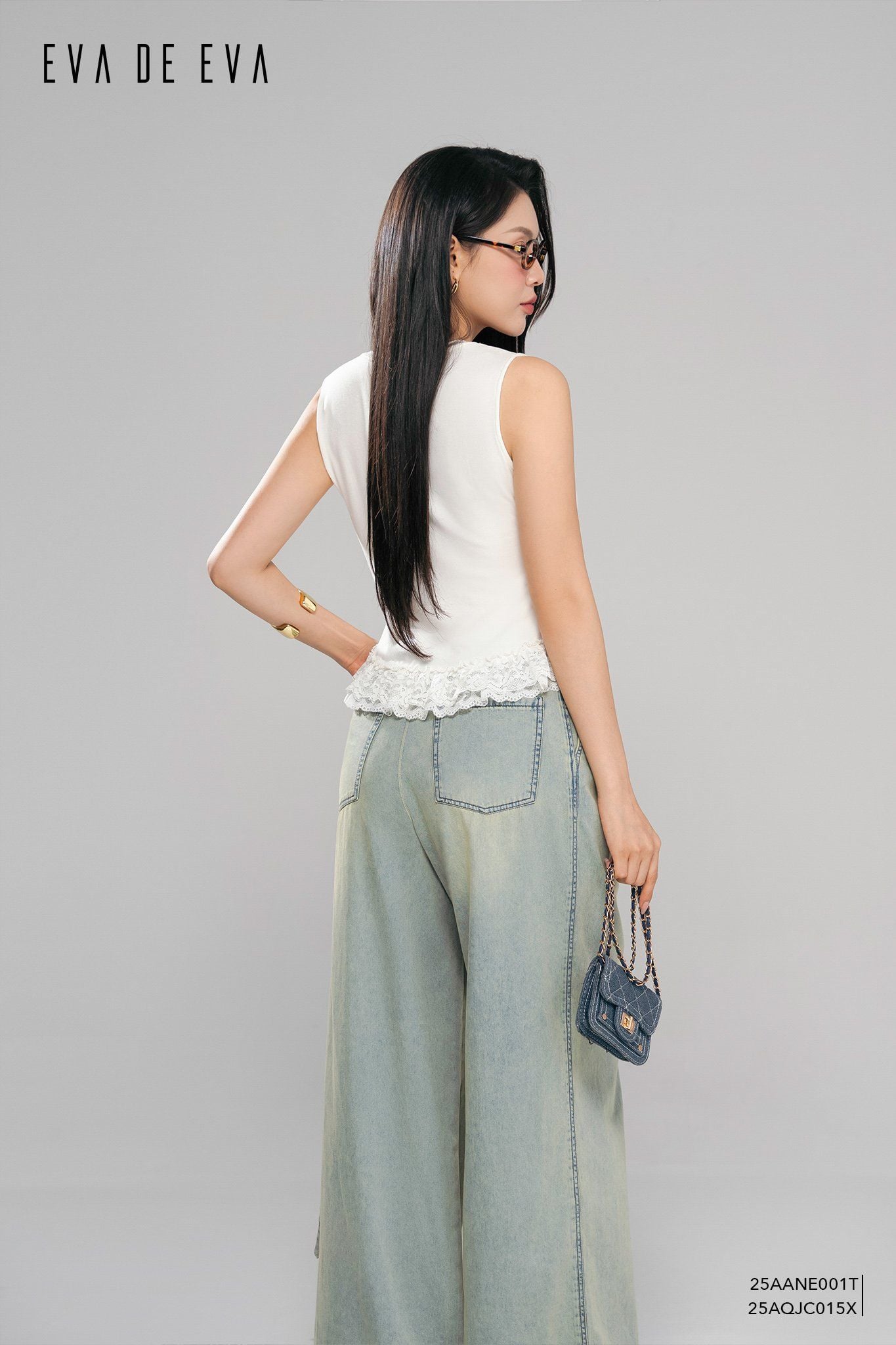  Quần dài, Ống suông 25AQJC015X 