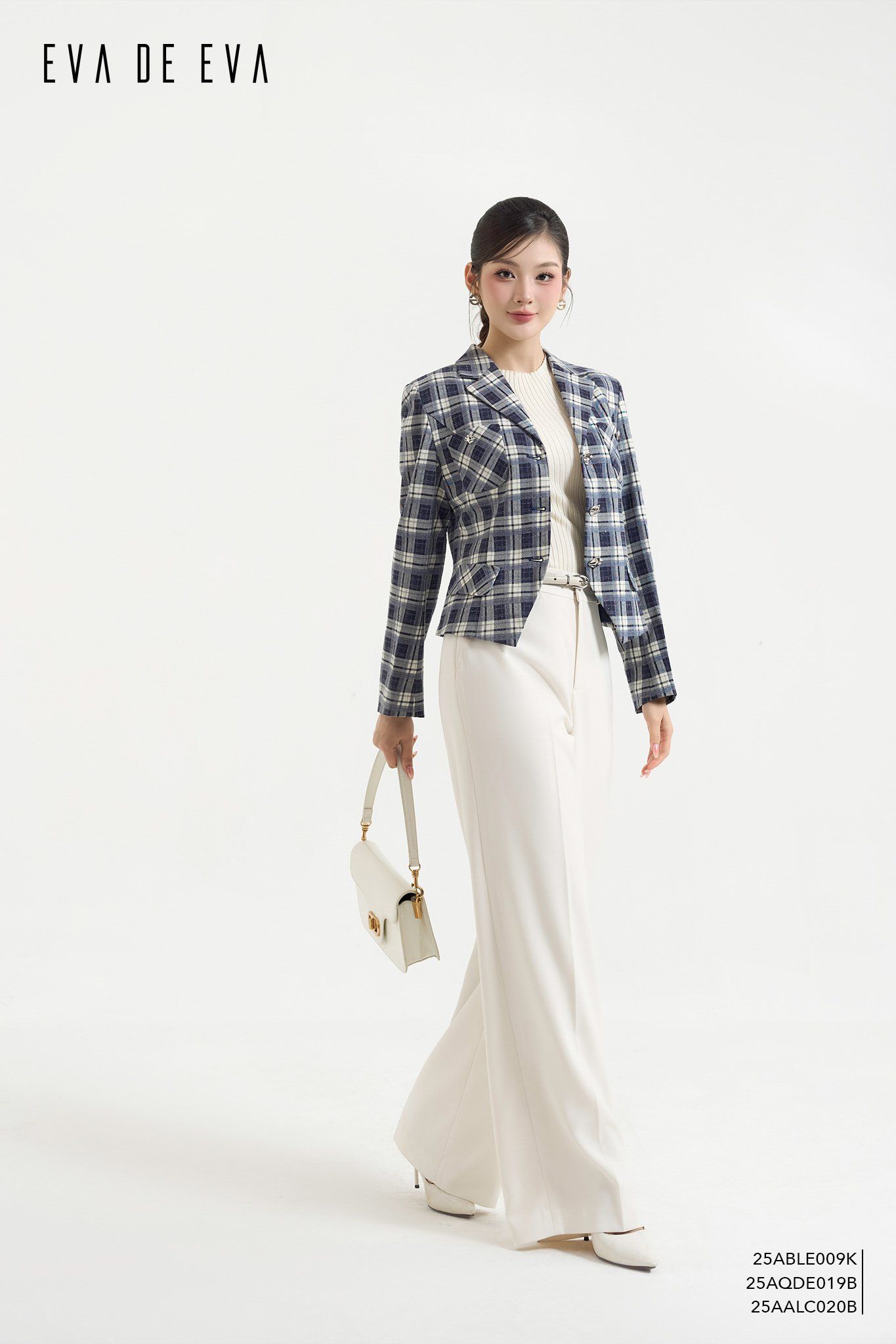  Quần dài, Ống suông 25AQDE019B 