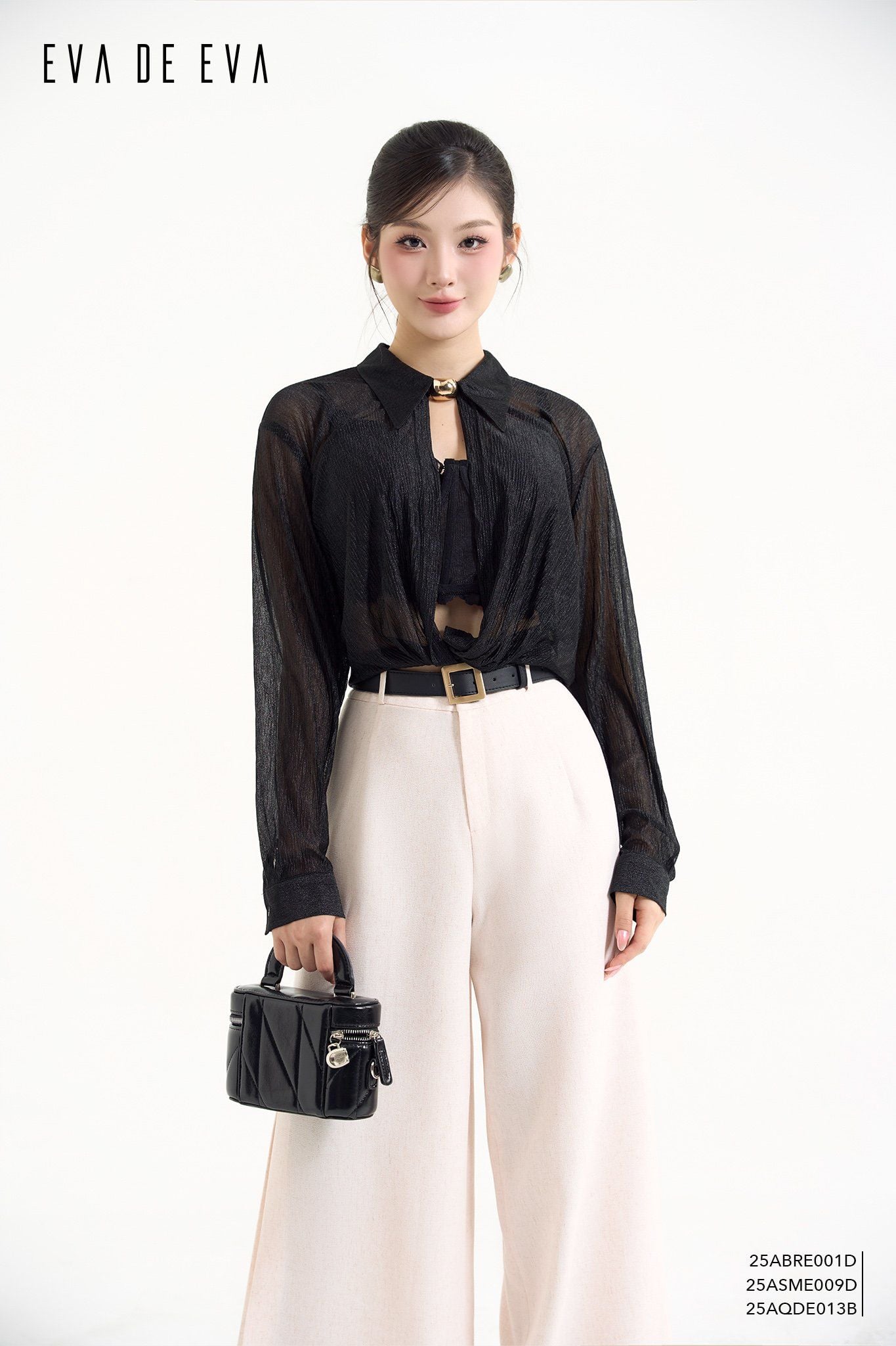  Sơ mi tay dài,  25ASME009D đi kèm 25ABRE001D 