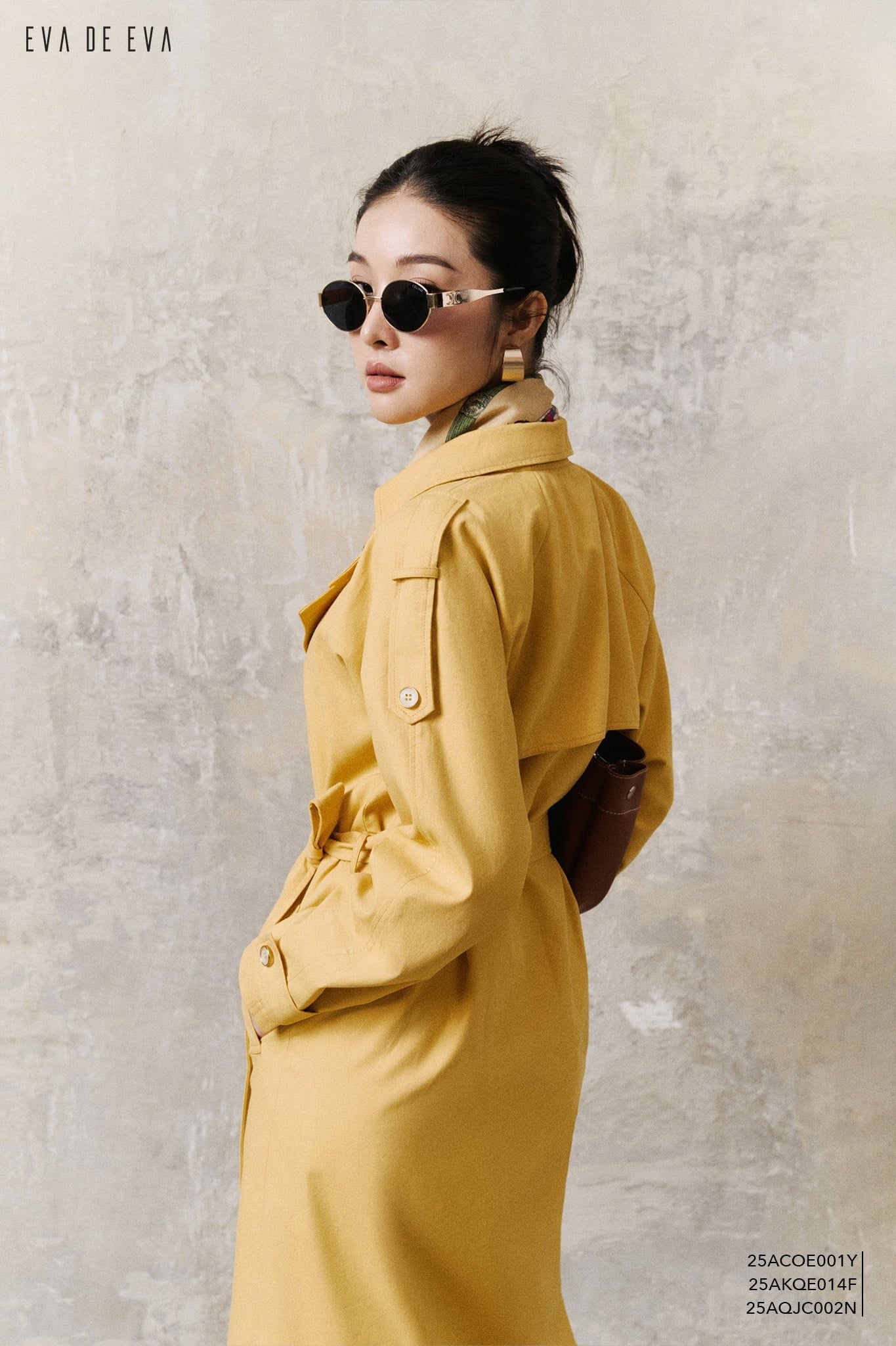  Khoác Măng tô,  25ACOE001Y 