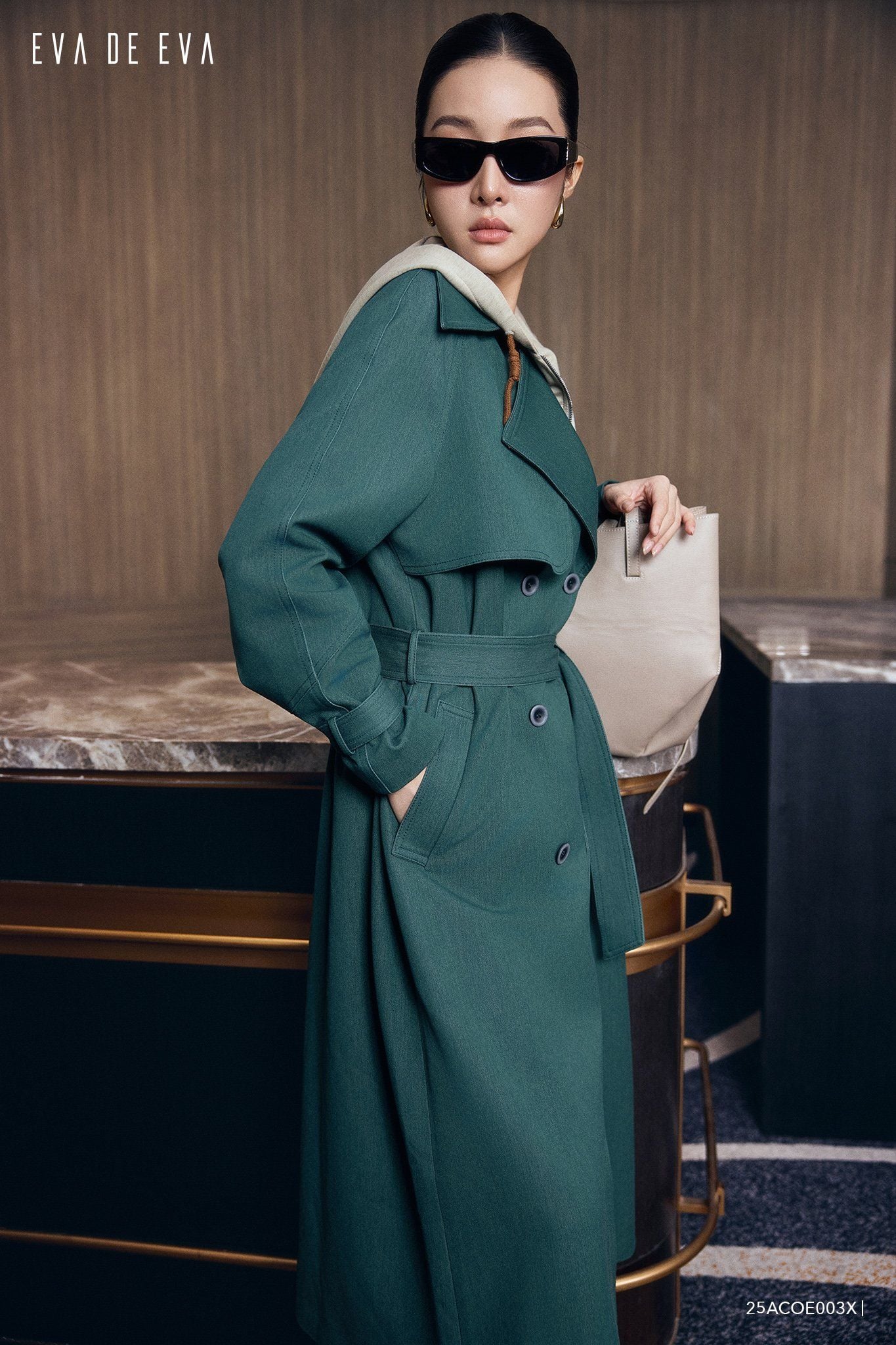  Khoác Măng tô,  25ACOE003X 