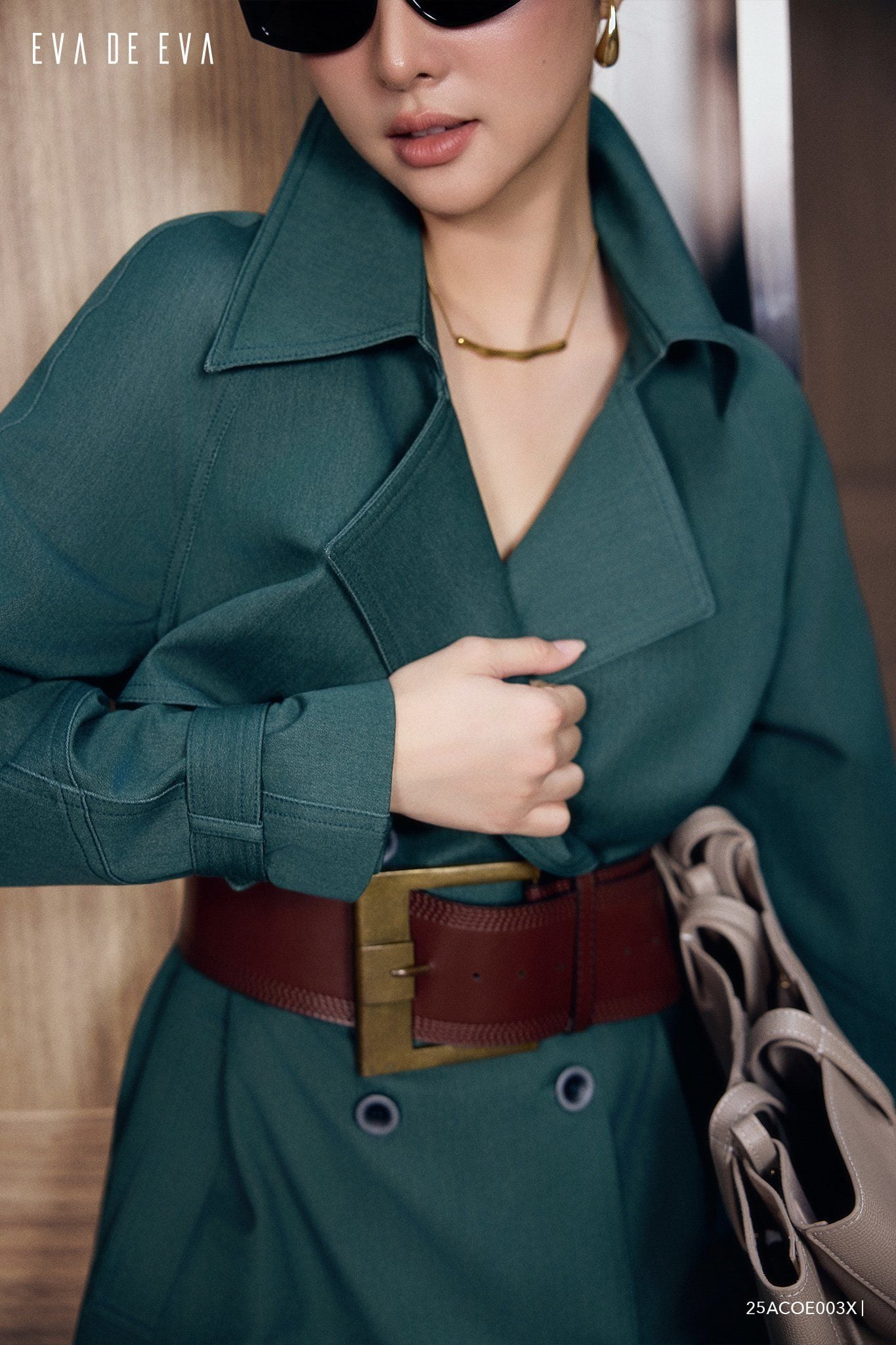  Khoác Măng tô,  25ACOE003X 