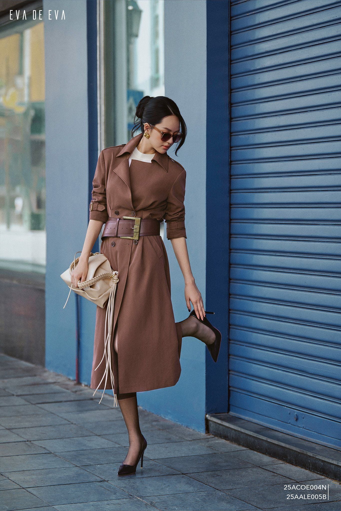  Khoác Măng tô,  25ACOE004N 