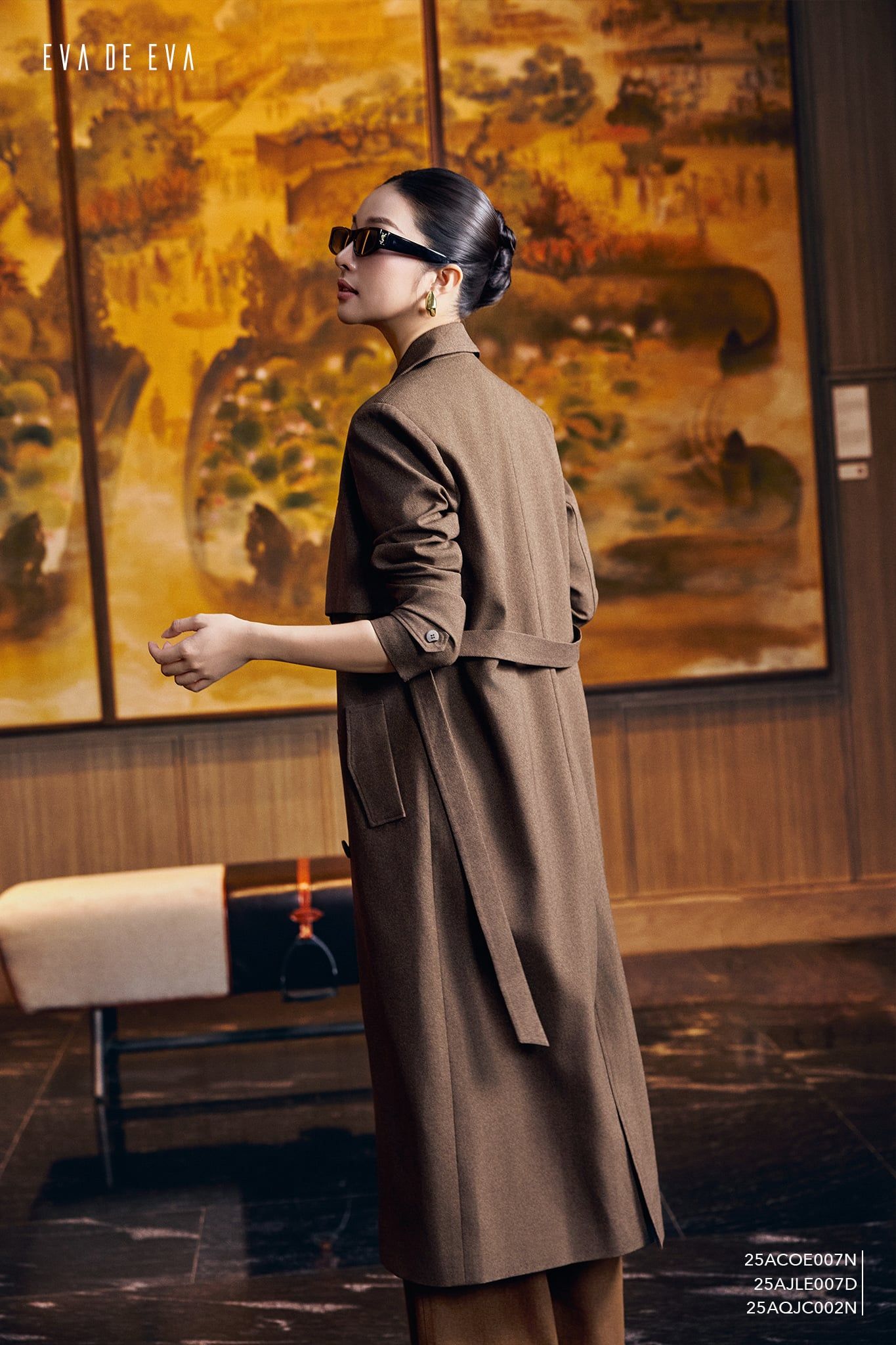  Khoác Măng tô,  25ACOE007N 