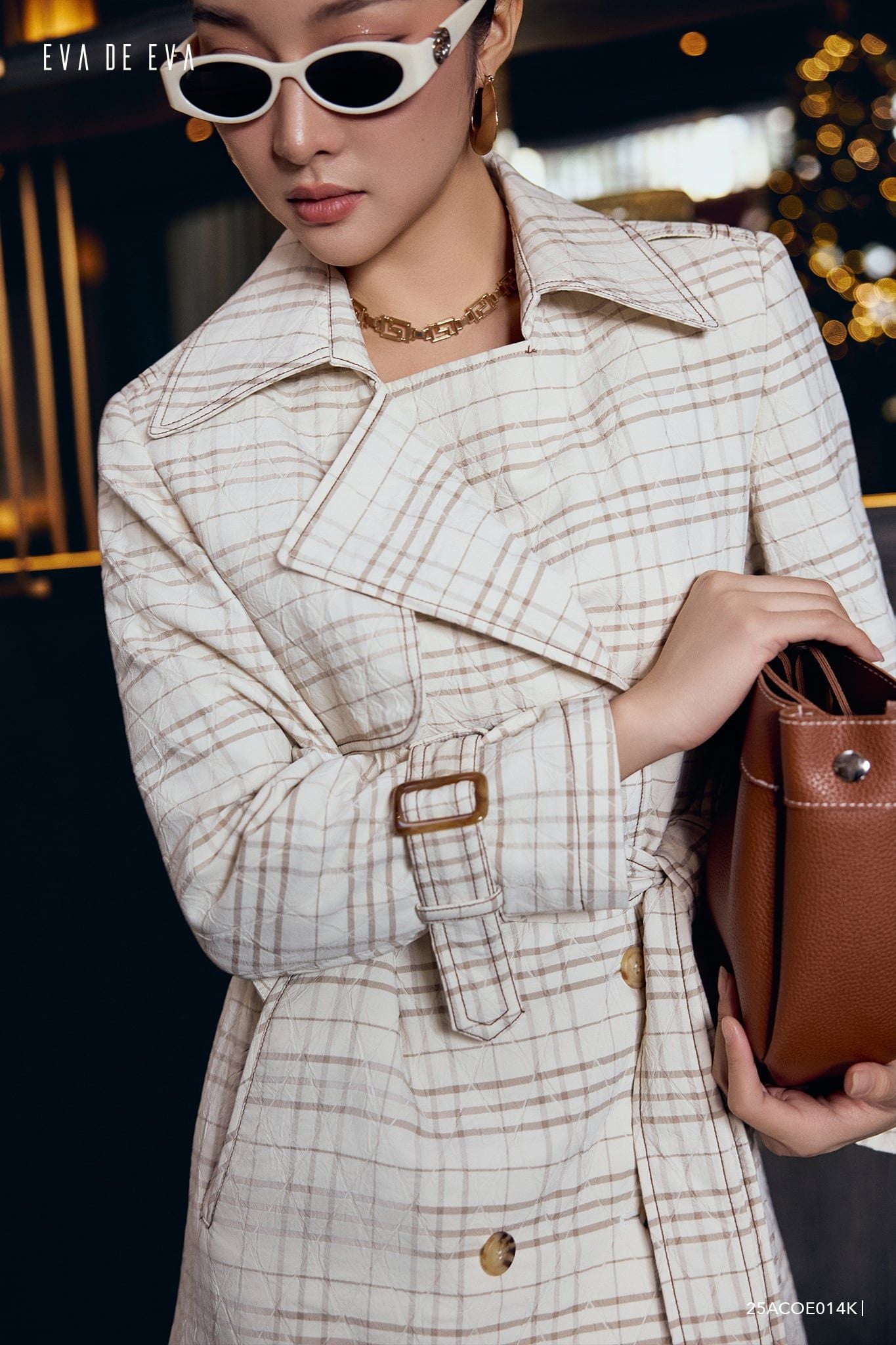  Khoác Măng tô,  25ACOE014K 