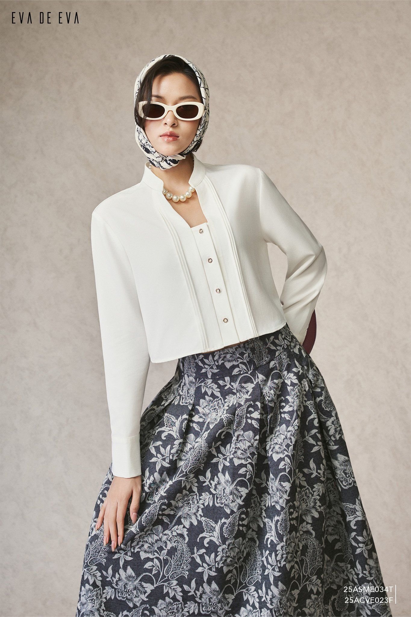  Sơ mi tay dài,  25ASME034T 