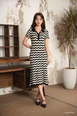  Đầm tay ngắn,  25ADKC013K 