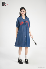  Đầm tay ngắn,  25ADKC014X 