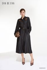  Đầm tay dài, Dáng thắt eo 25ADKC022X 