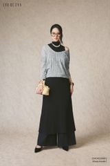  Đầm tay dài,  25ADKC026D đi kèm 25AALC028G 