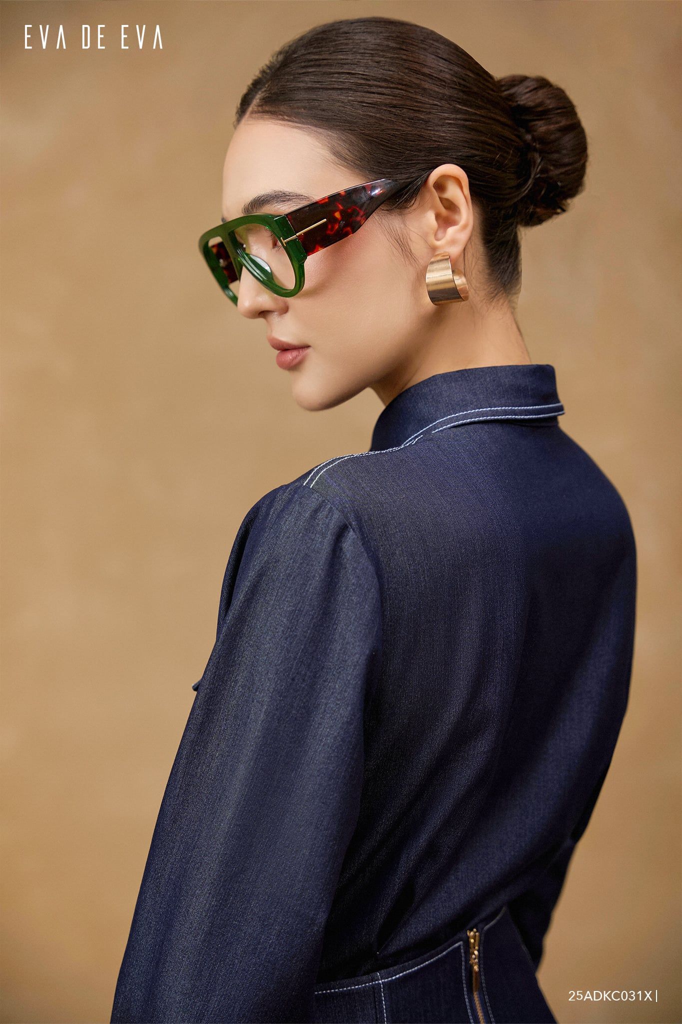  Đầm tay dài,  25ADKC031X đi kèm 25ATLC001X 