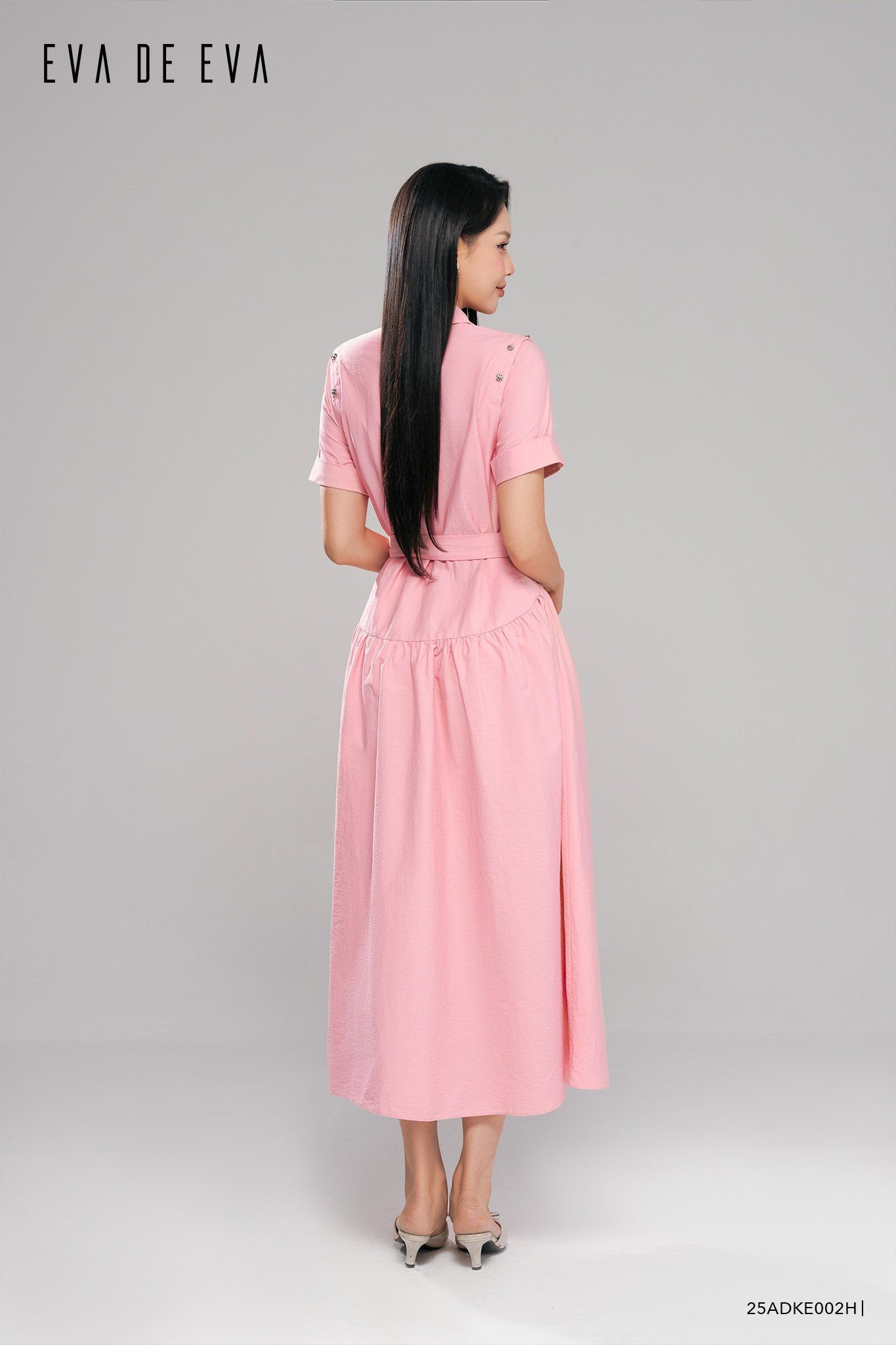  Đầm tay ngắn,  25ADKE002H 