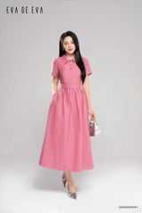  Đầm tay ngắn, Dáng thắt eo 25ADKE003H 