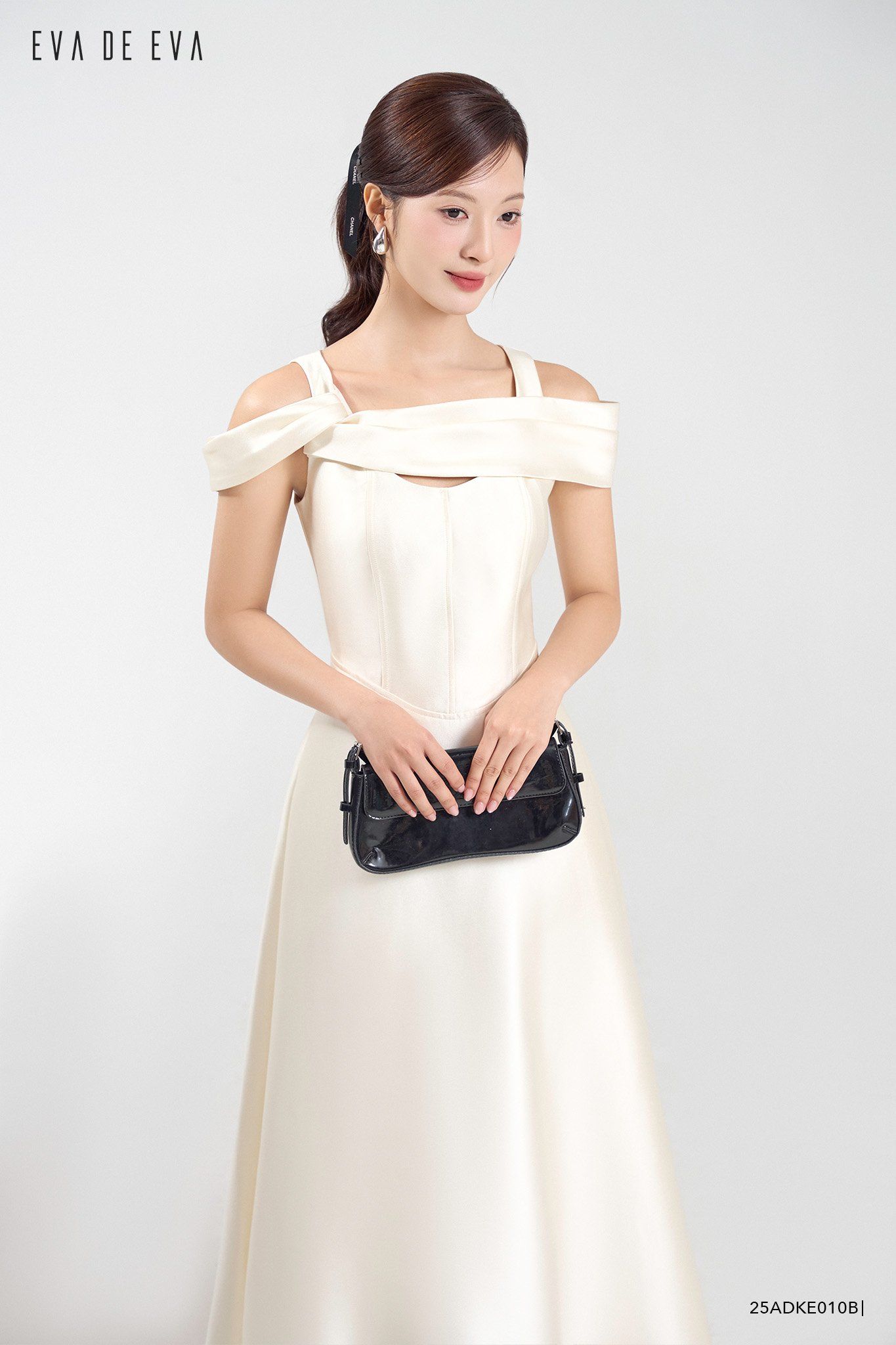  Đầm trễ vai,  25ADKE010B 