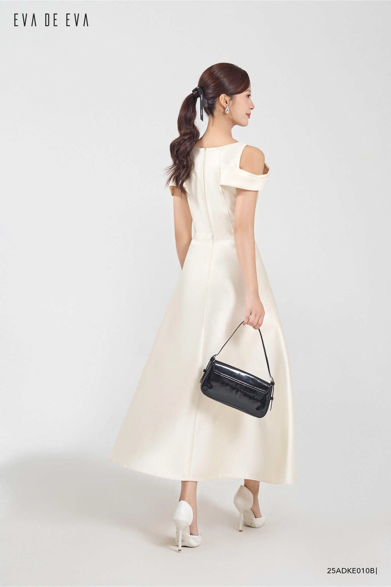  Đầm trễ vai,  25ADKE010B 