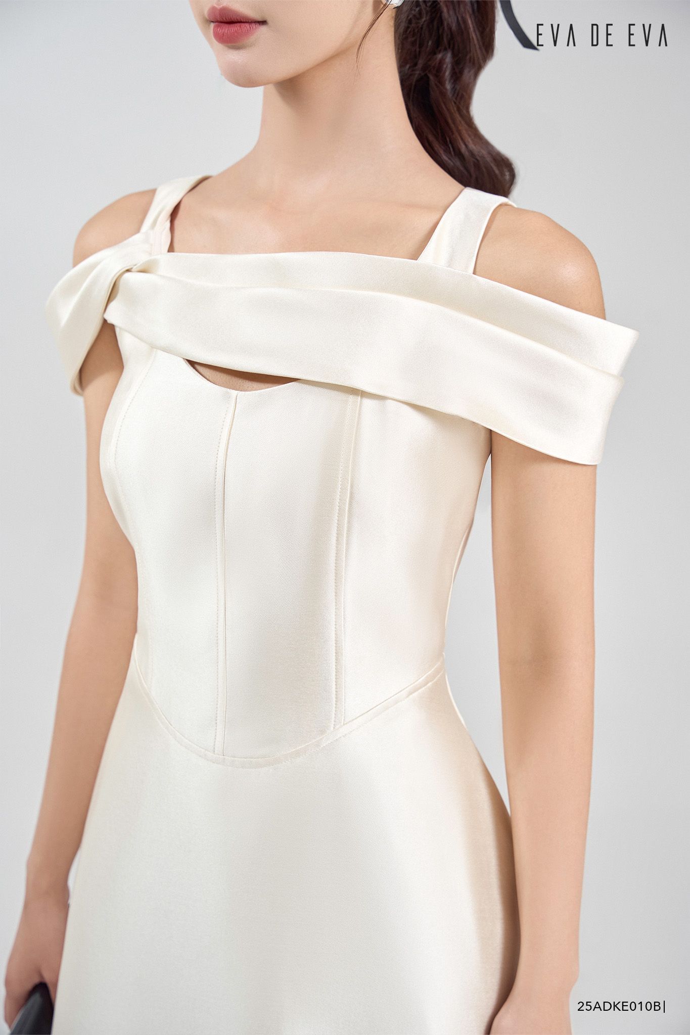  Đầm trễ vai,  25ADKE010B 