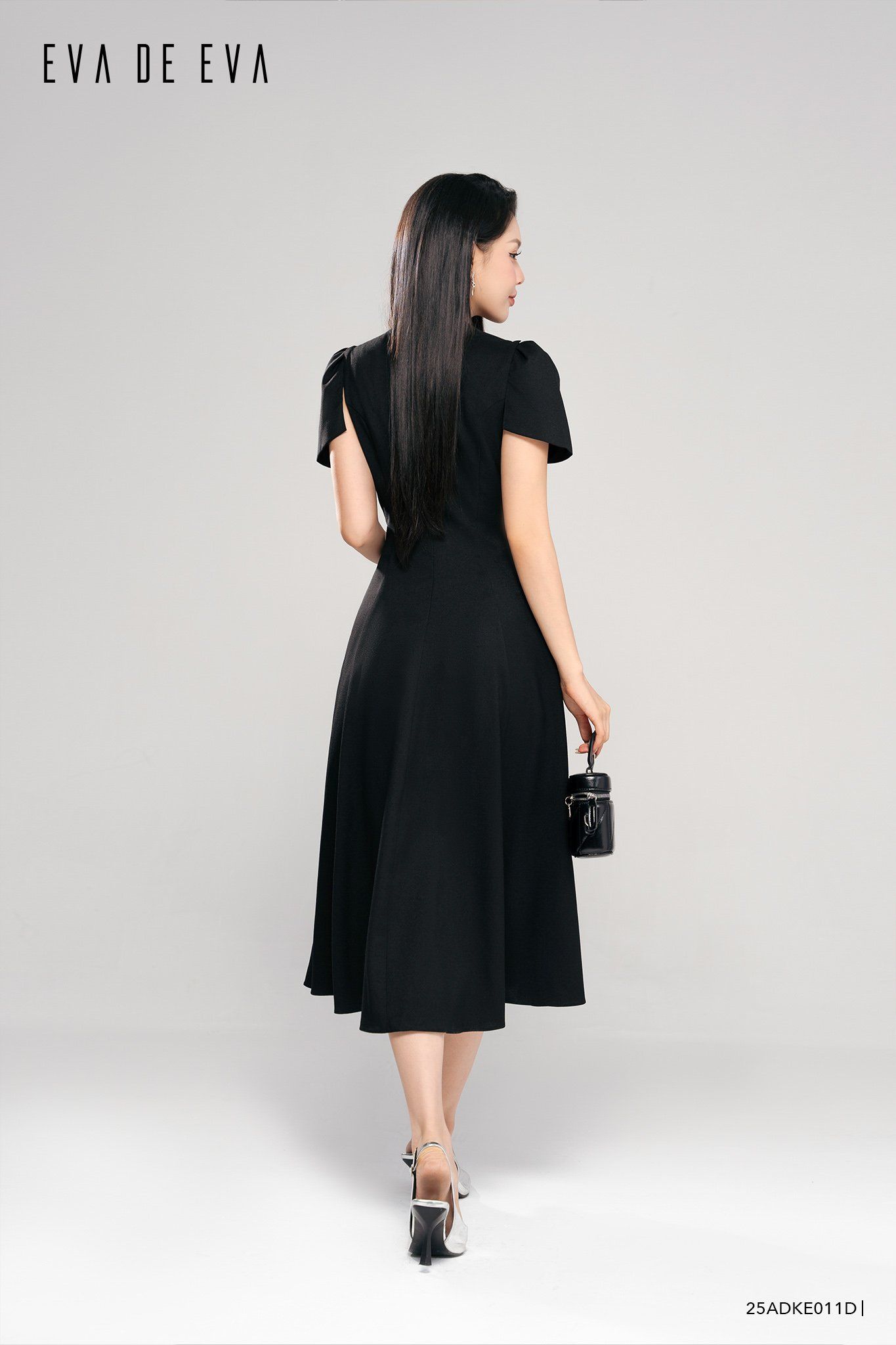  Đầm tay ngắn,  25ADKE011D 