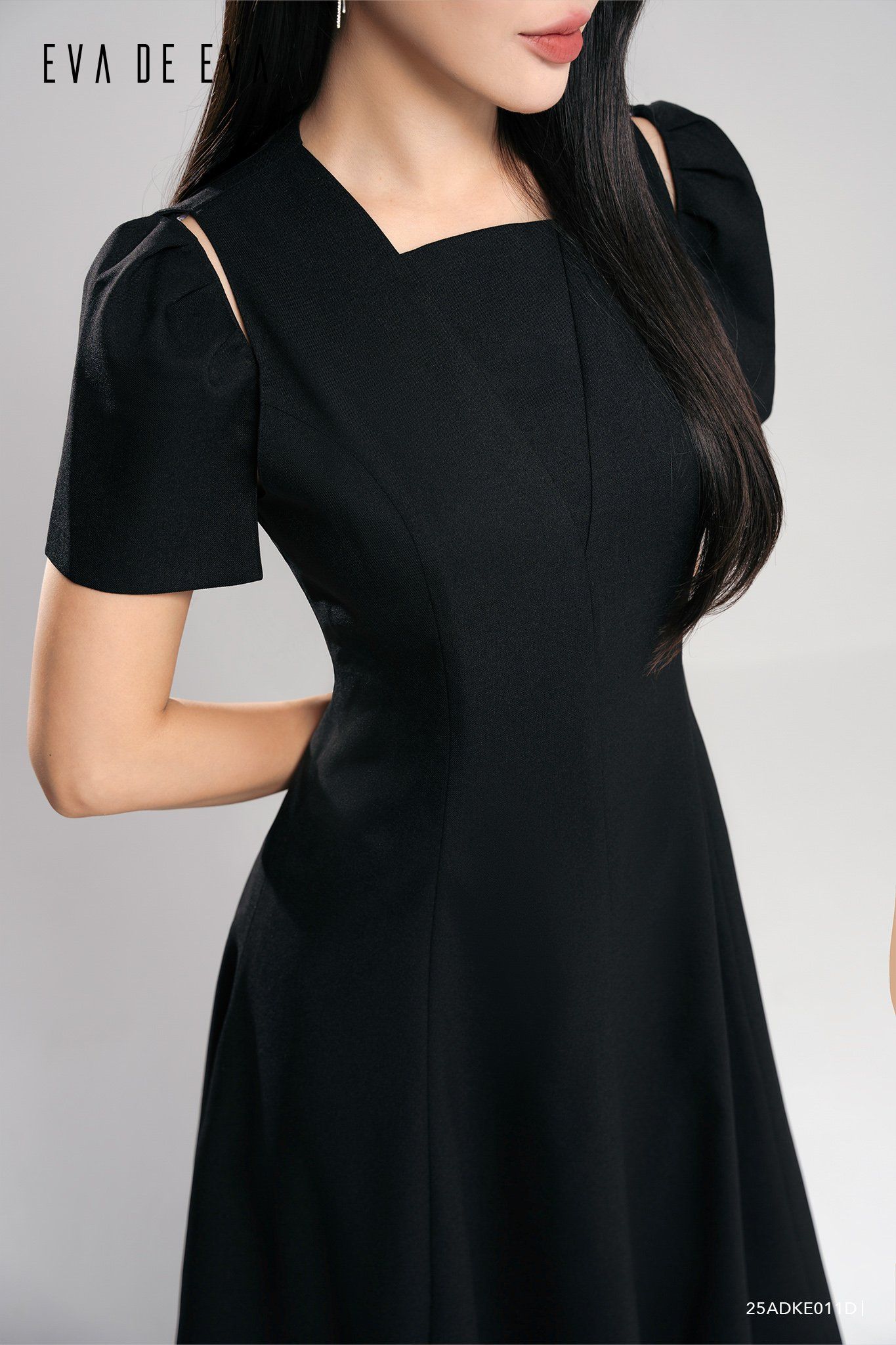  Đầm tay ngắn,  25ADKE011D 