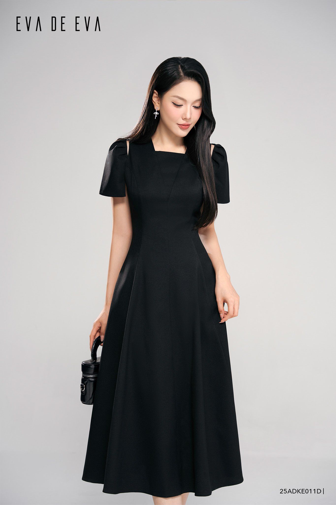  Đầm tay ngắn,  25ADKE011D 
