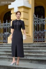  Đầm tay ngắn, Dáng ôm 25ADKE014D 