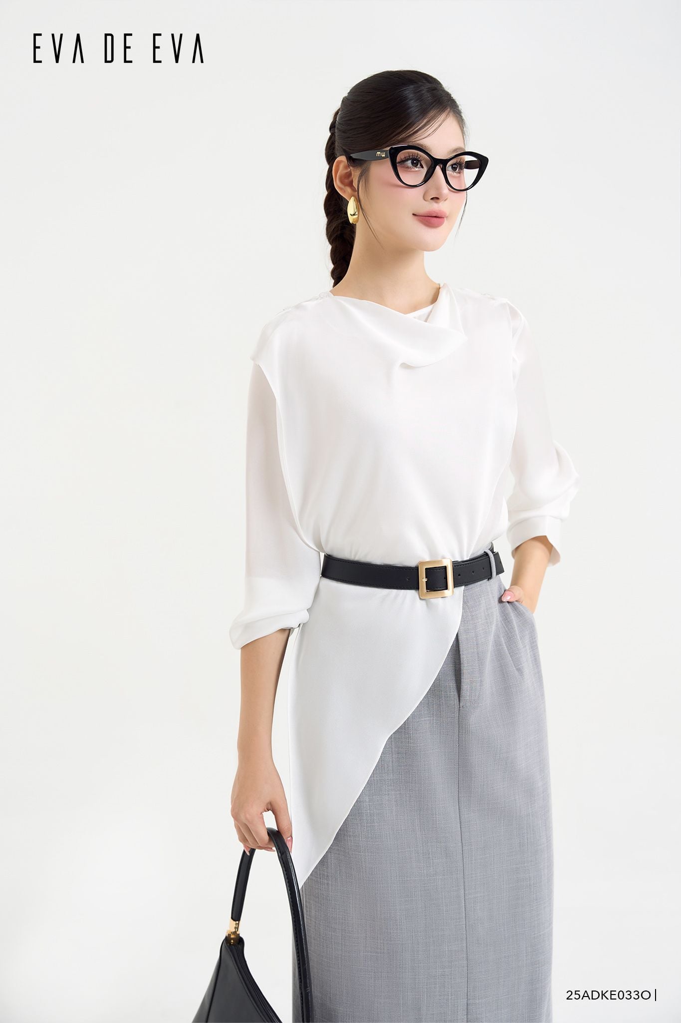  Đầm tay dài,  25ADKE033O 