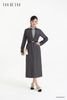  Đầm tay dài, Dáng thắt eo 25ADKE065G đi kèm TLU25_019 