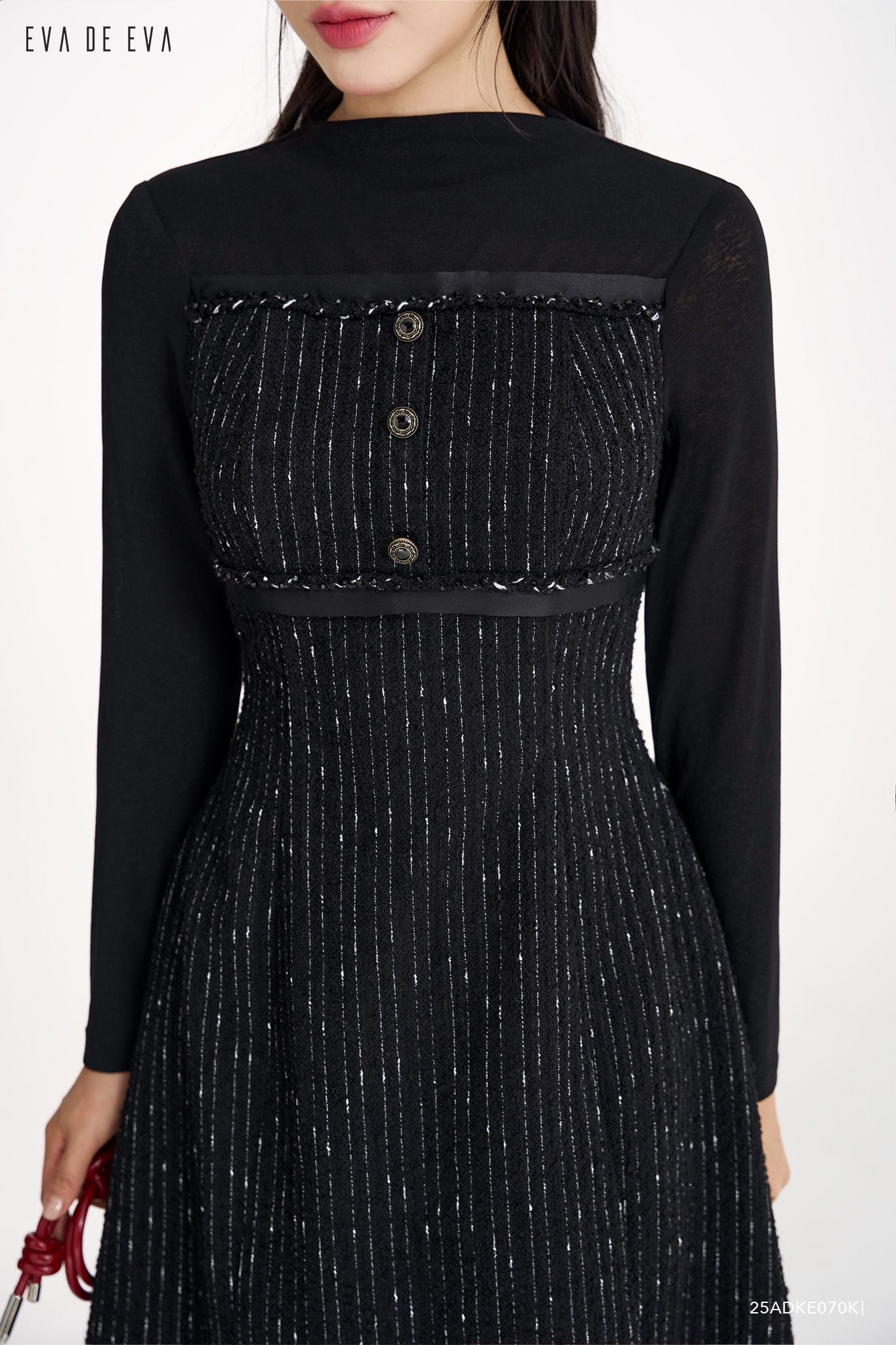  Đầm tay dài, Dáng A 25ADKE070K 