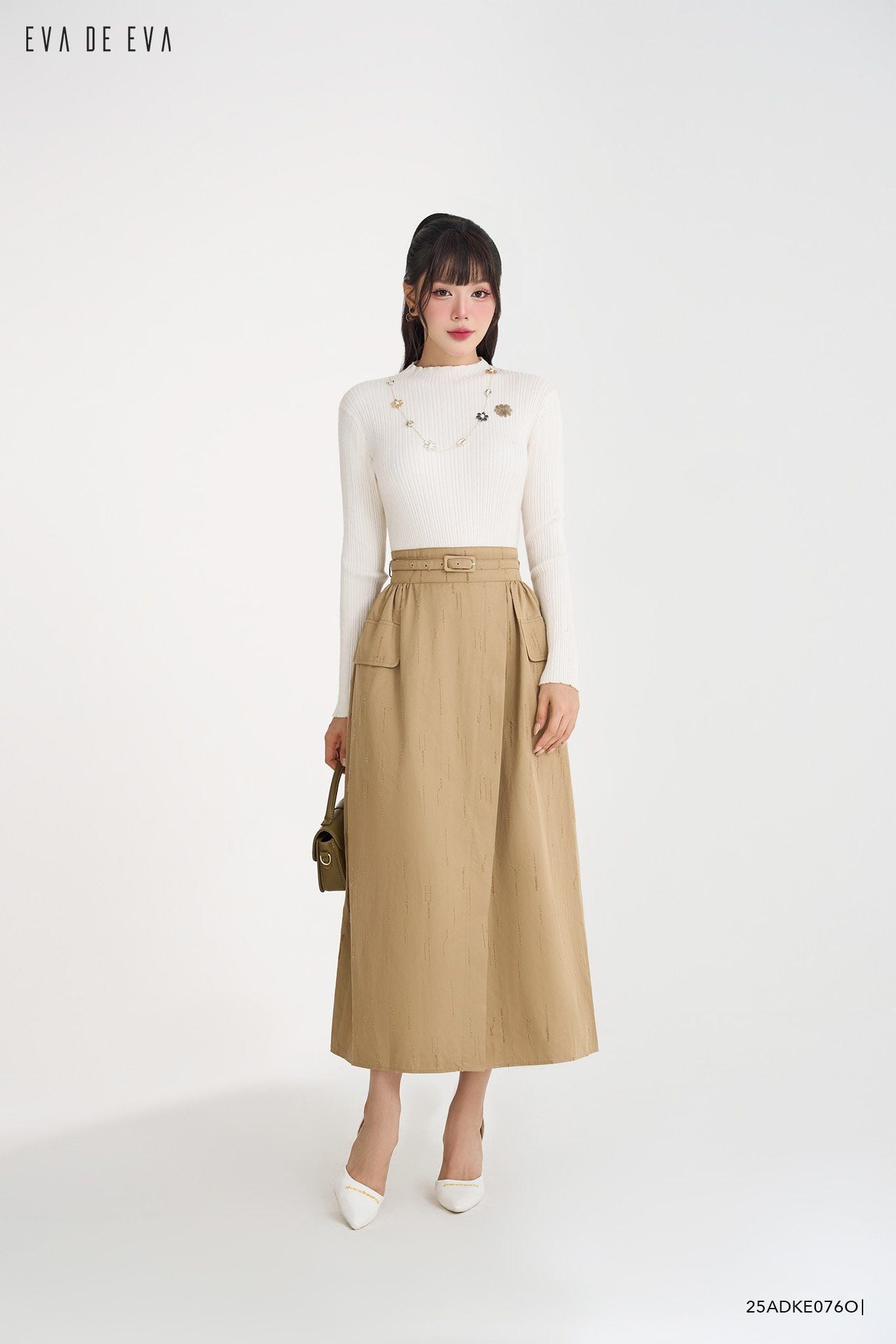  Đầm tay dài,  25ADKE076O 