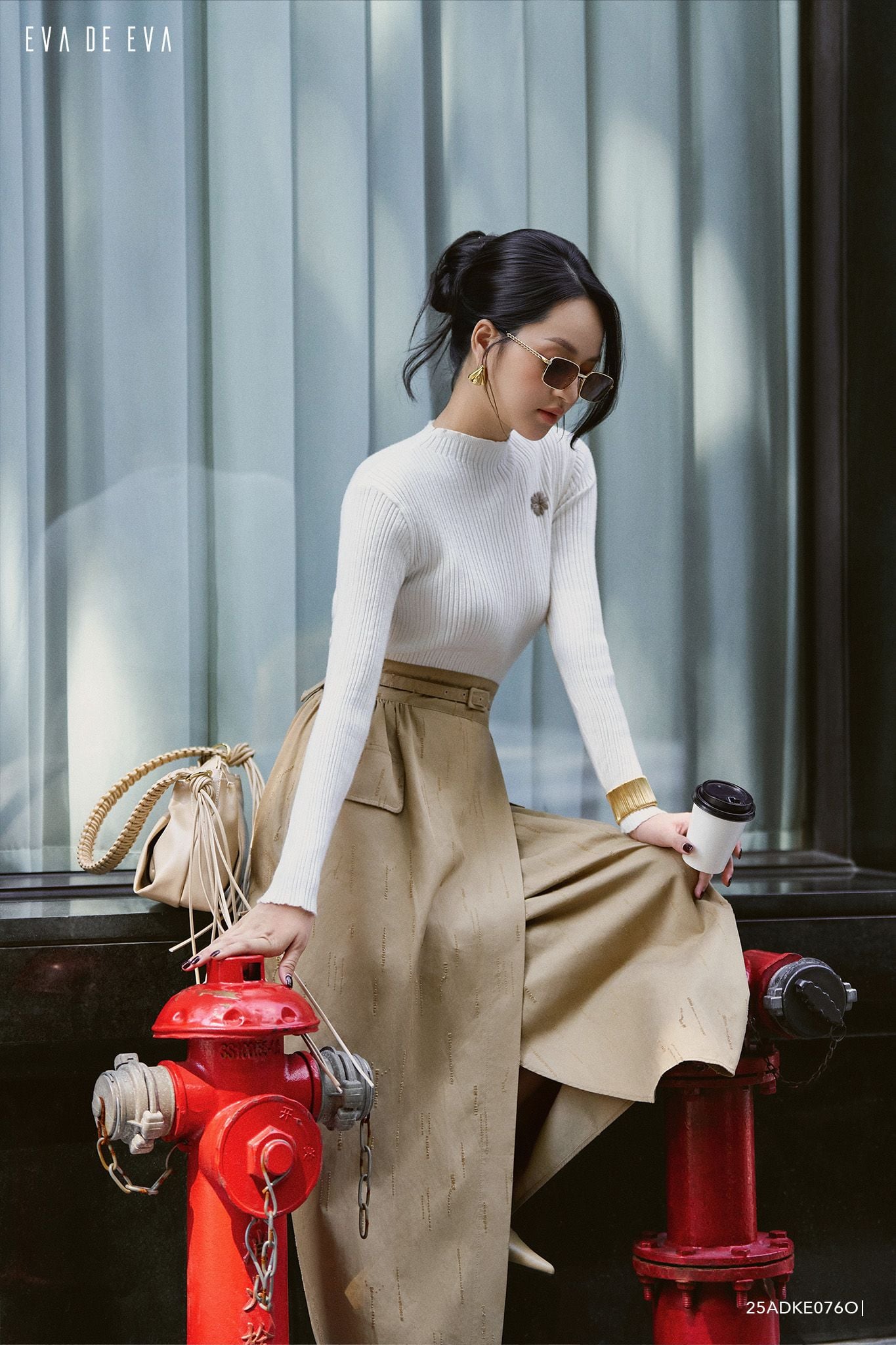  Đầm tay dài,  25ADKE076O 