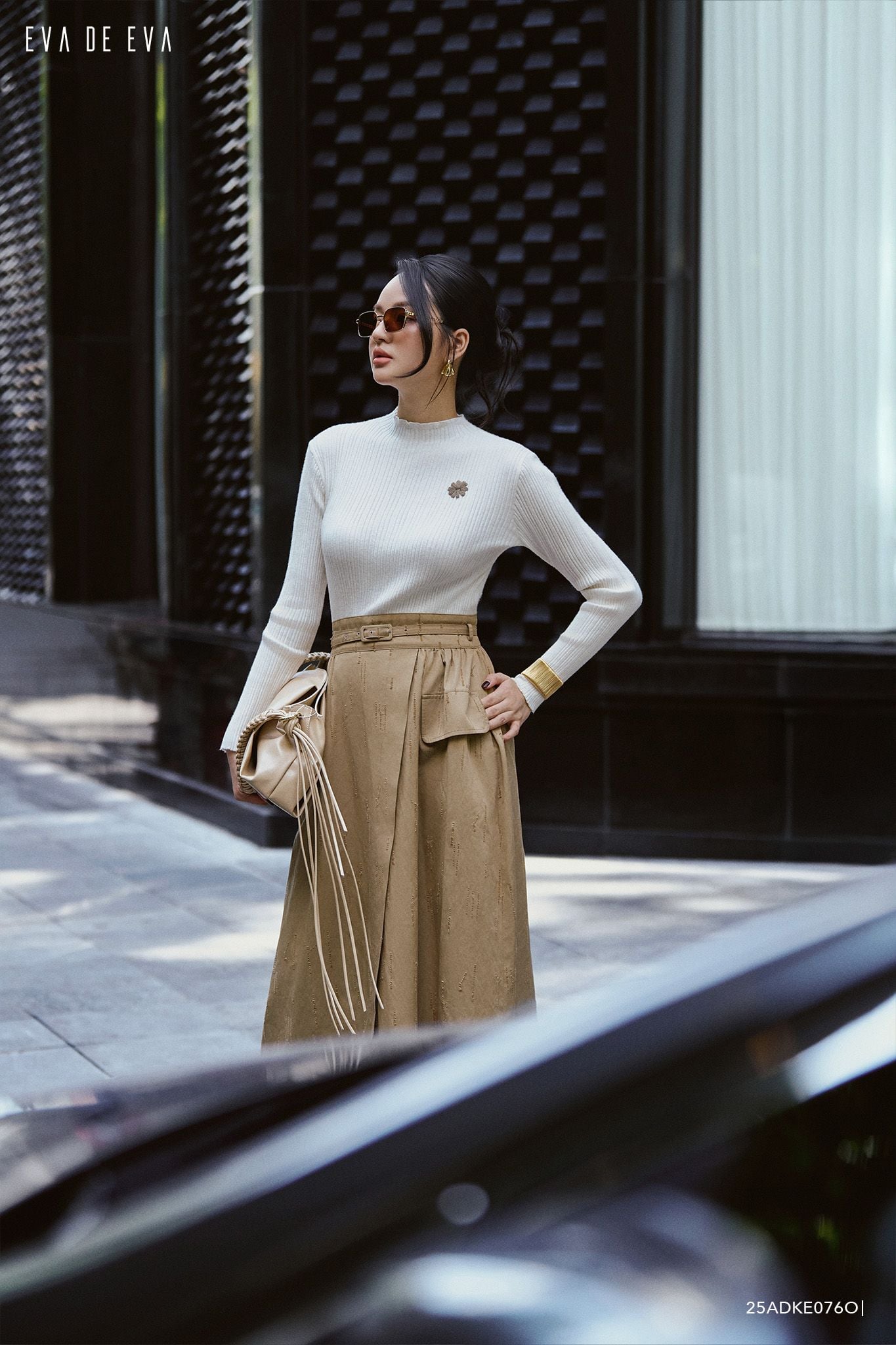  Đầm tay dài,  25ADKE076O 