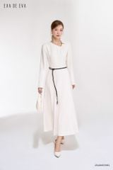  Đầm tay dài, Dáng thắt eo 25ADKE078B 