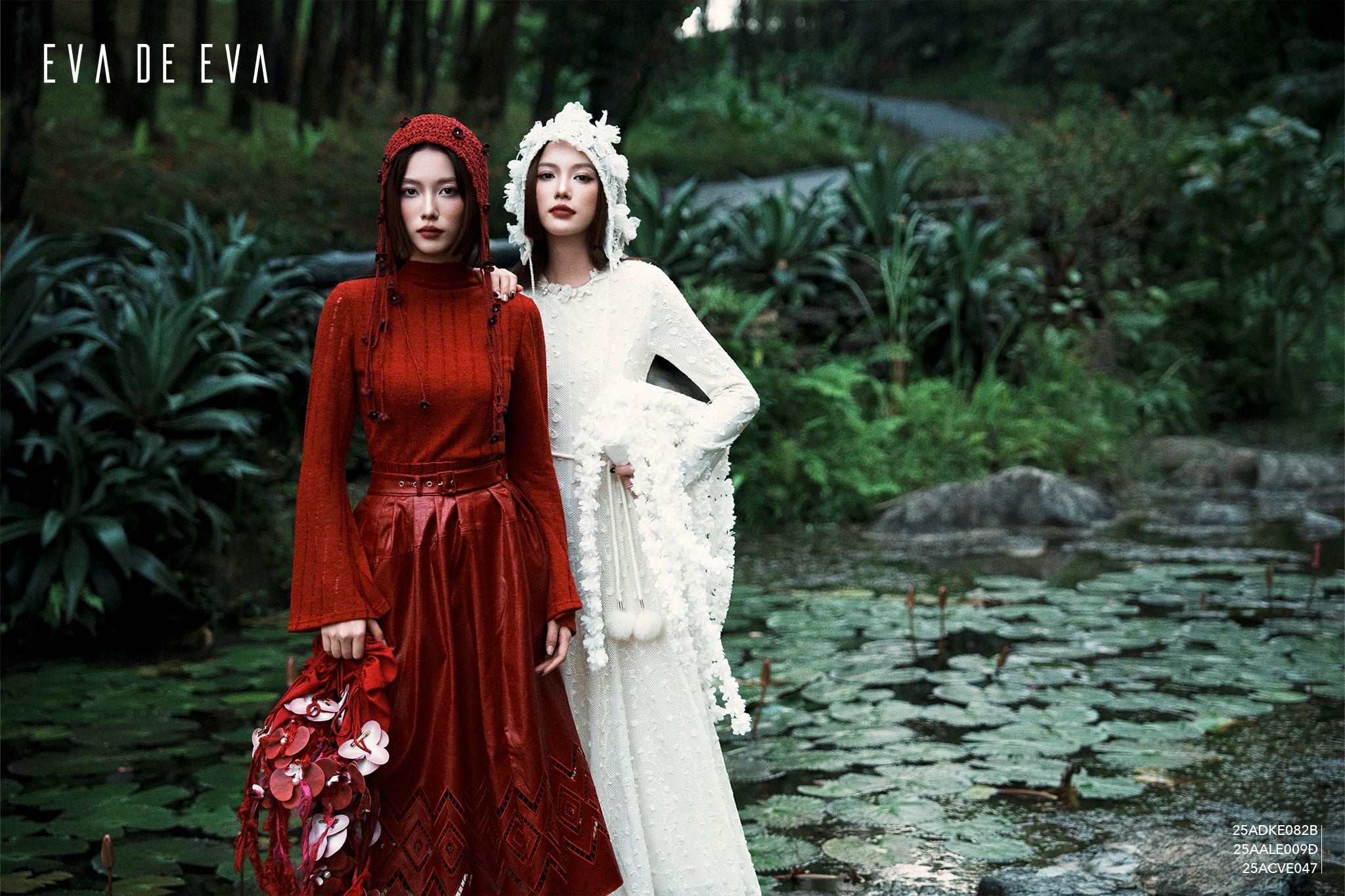  Đầm tay dài, Dáng thắt eo 25ADKE082B 