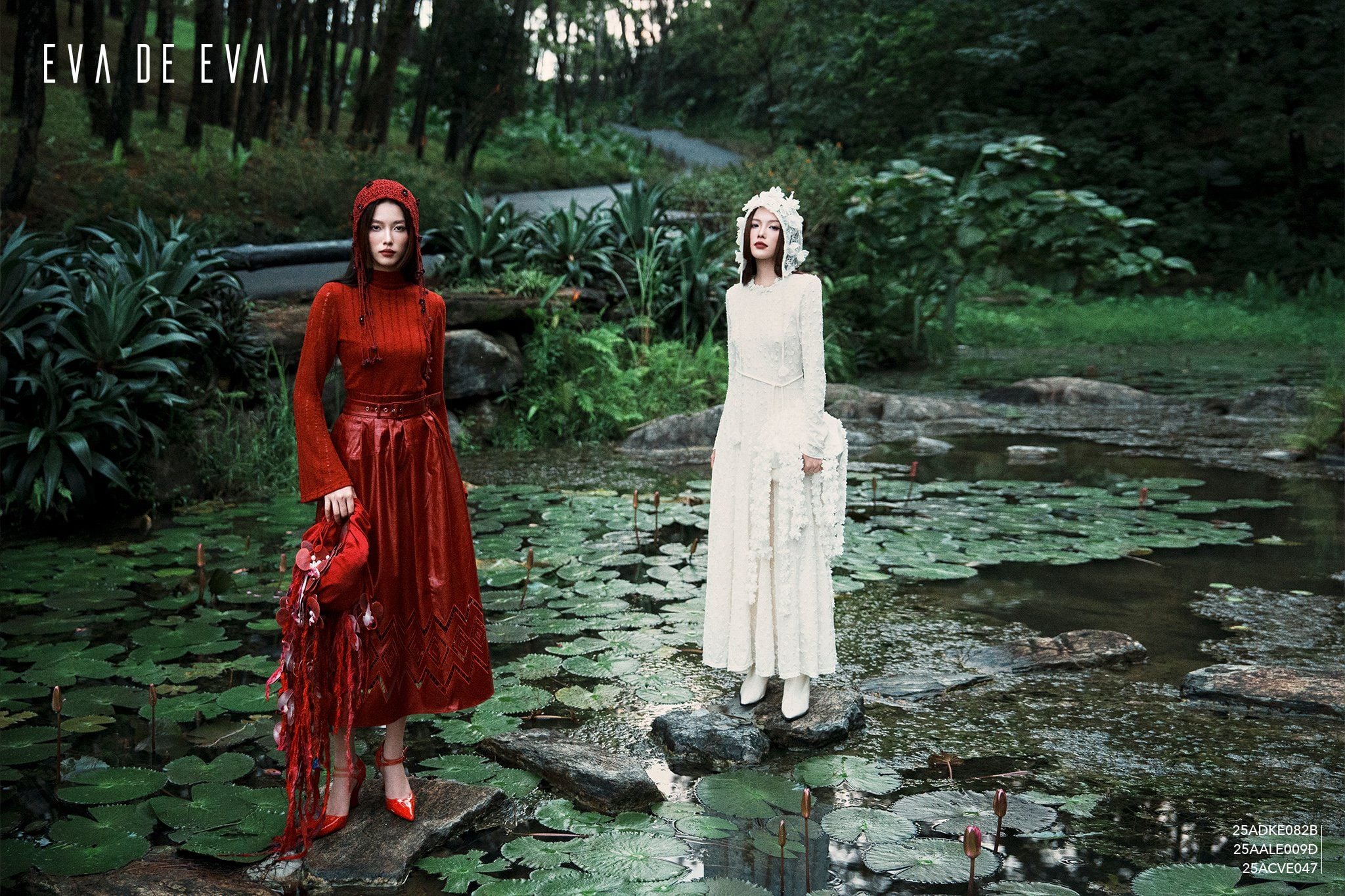  Đầm tay dài, Dáng thắt eo 25ADKE082B 