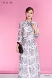  Đầm tay dài, Dáng thắt eo 25ADKE088F 