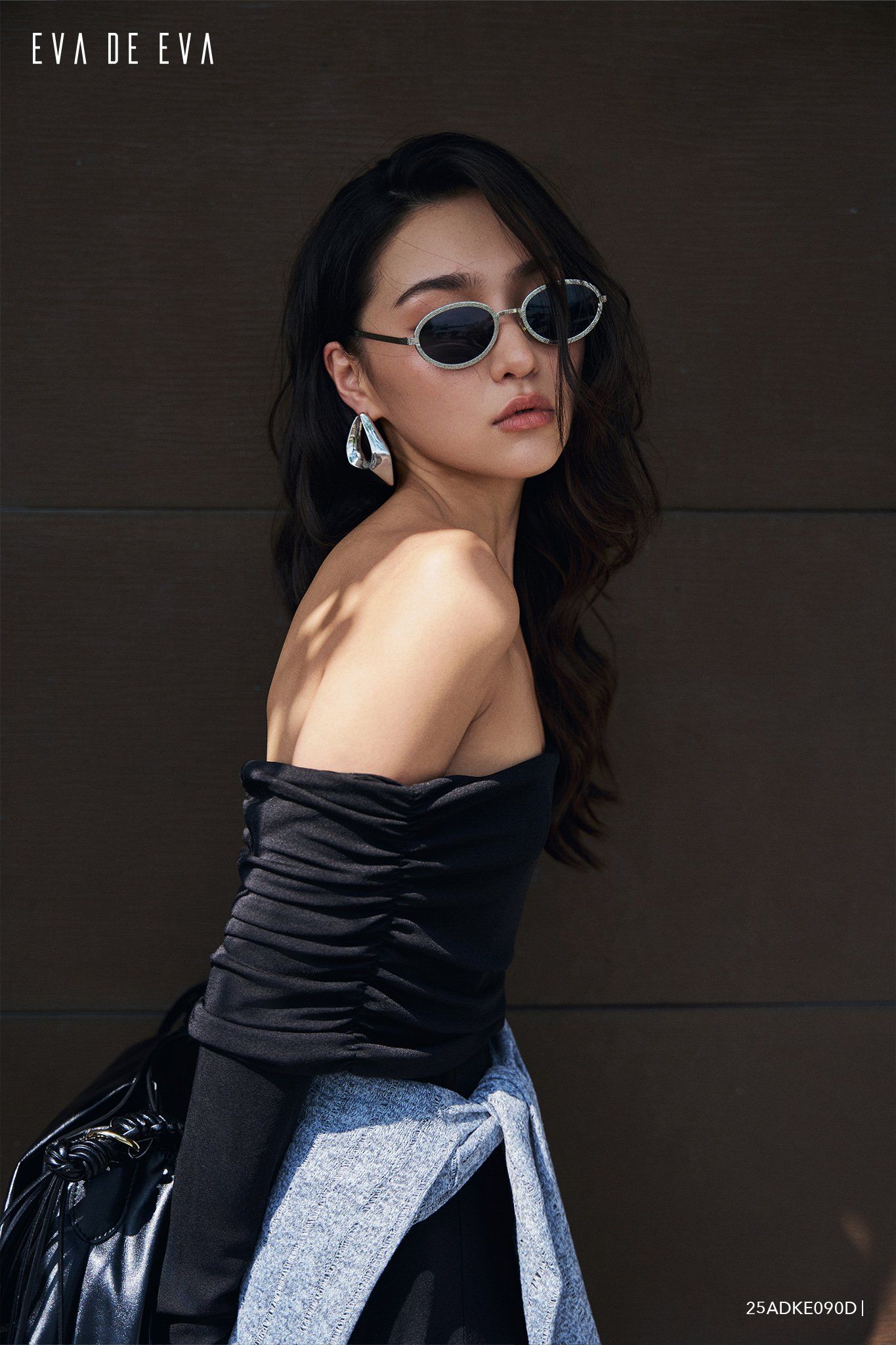  Đầm trễ vai,  25ADKE090D 