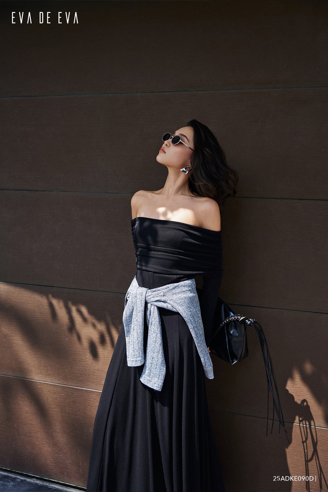  Đầm trễ vai,  25ADKE090D 