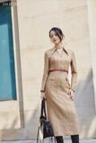  Đầm tay dài, Dáng ôm 25ADKE091K 