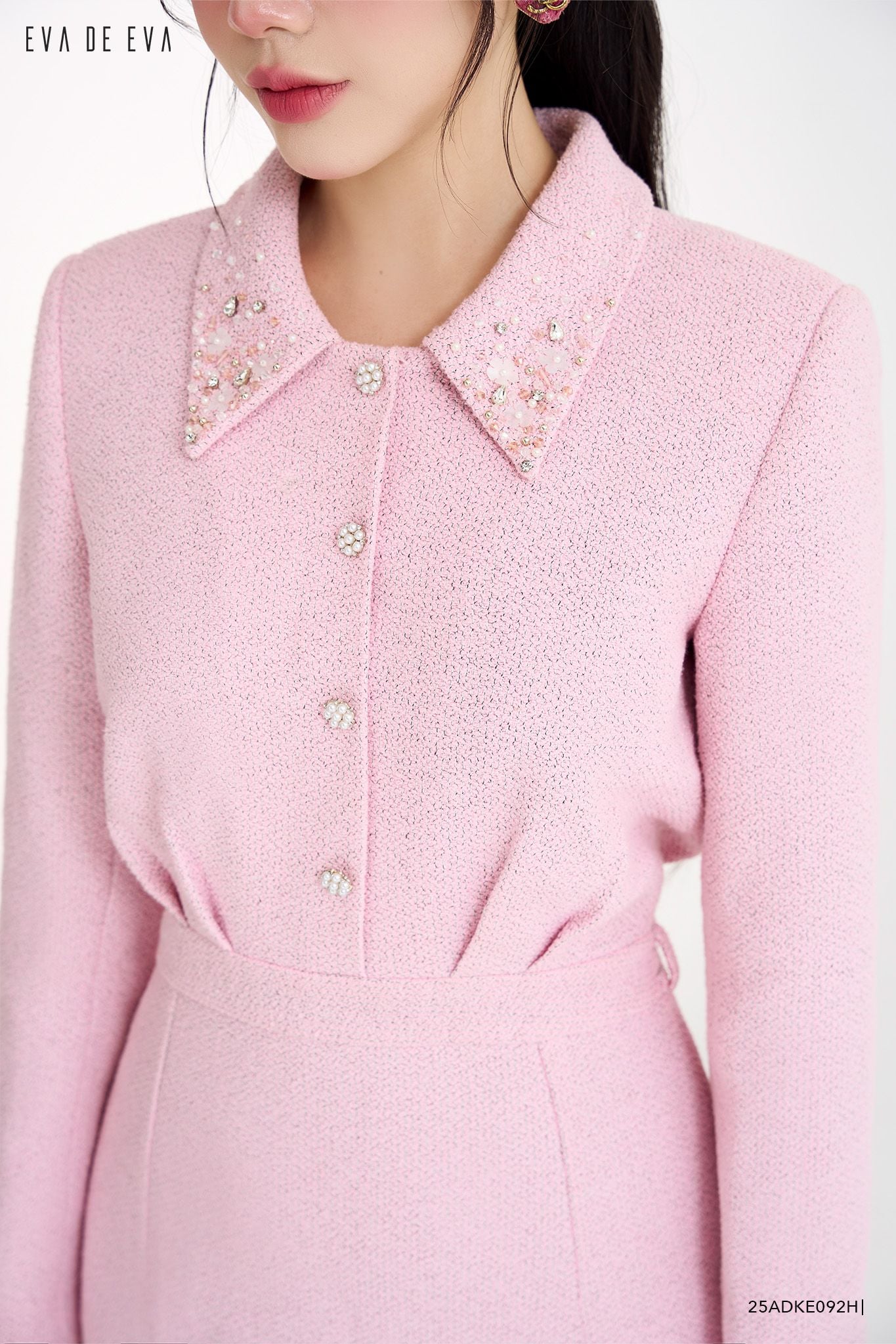  Đầm tay dài, Dáng ôm 25ADKE092H 