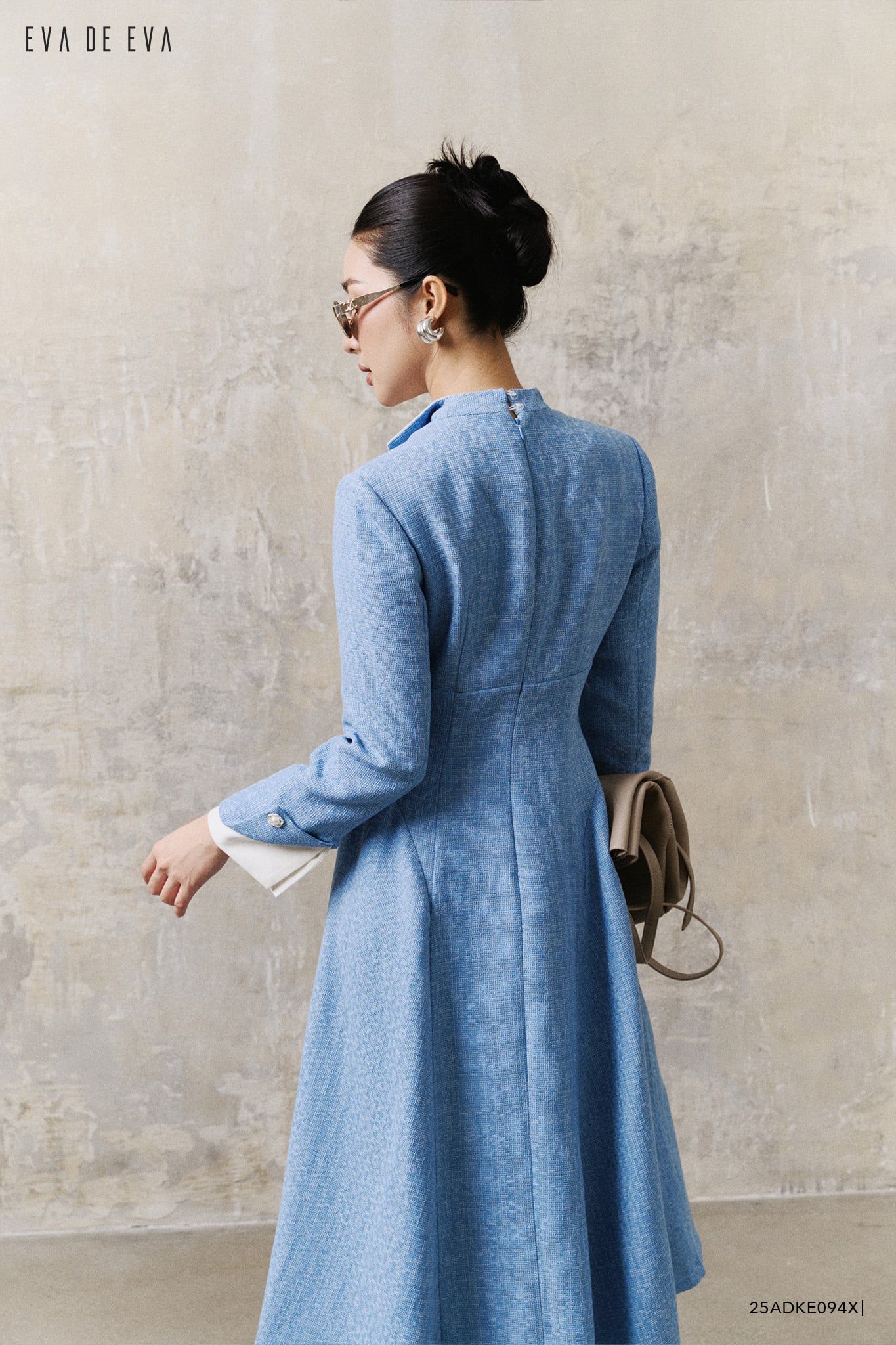  Đầm tay dài,  25ADKE094X 