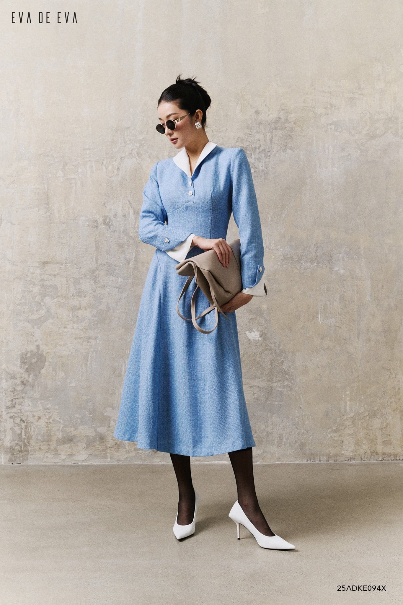  Đầm tay dài,  25ADKE094X 