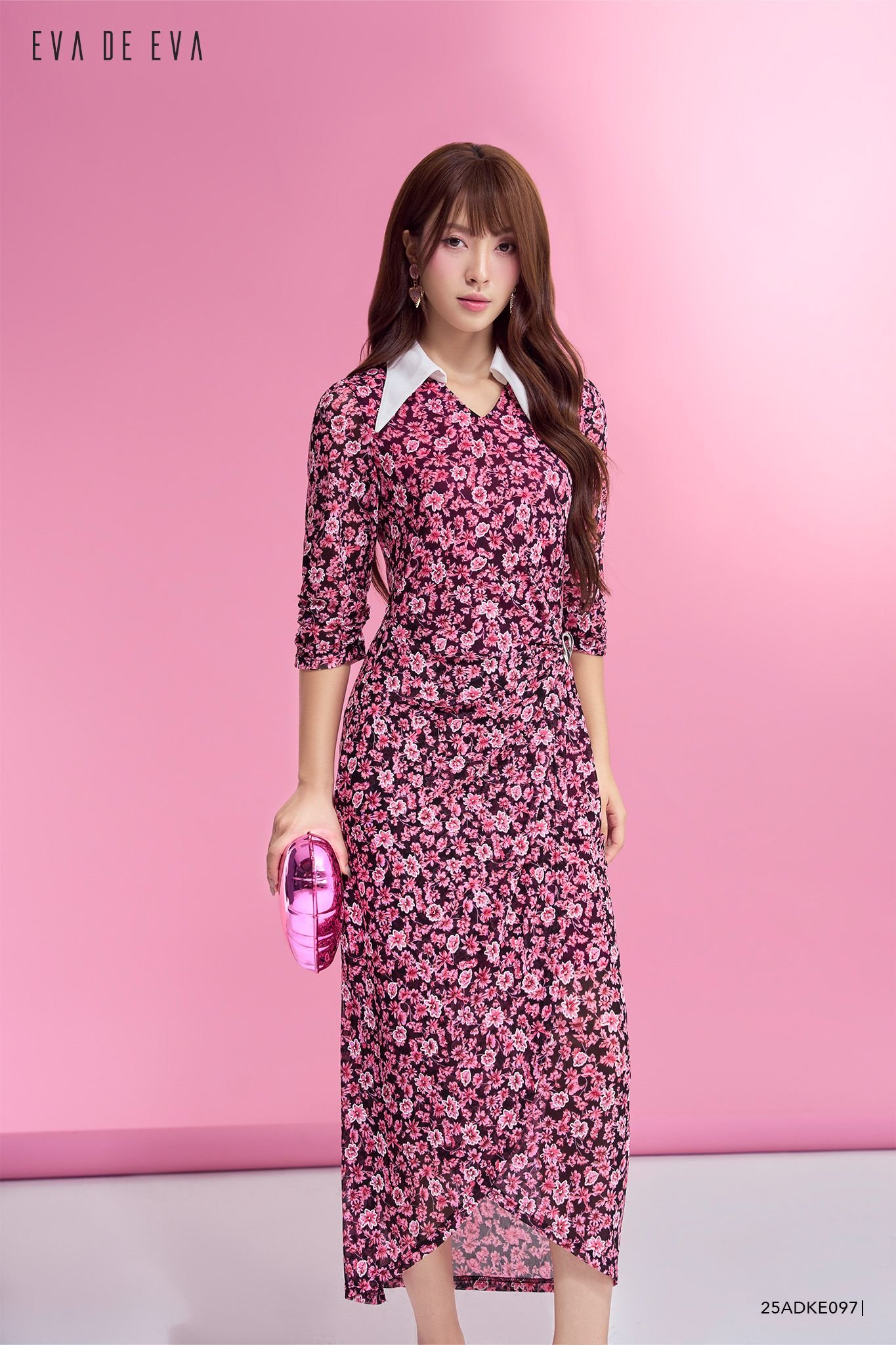  Đầm tay dài, Dáng ôm 25ADKE097F 