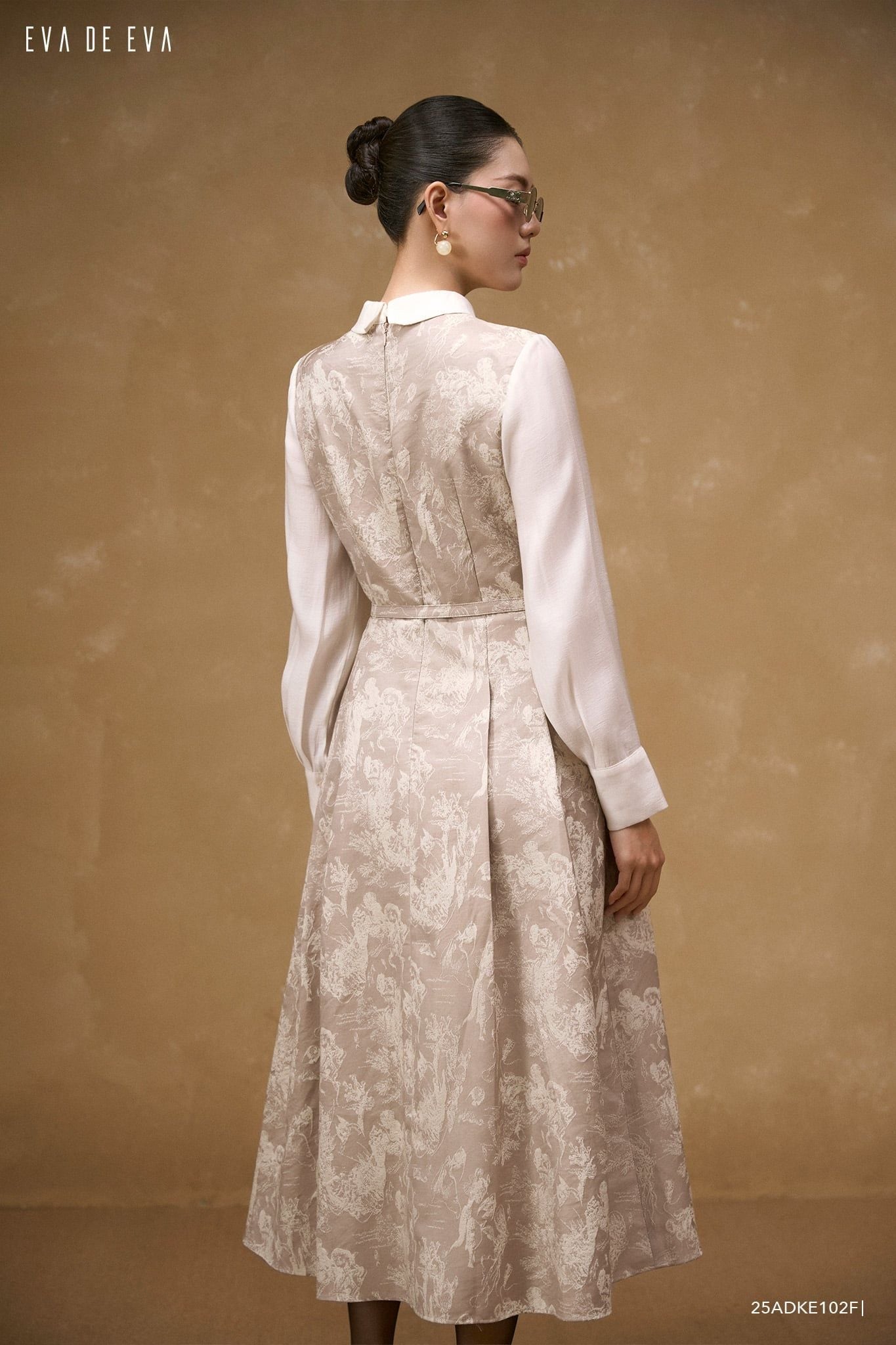  Đầm tay dài,  25ADKE102F 