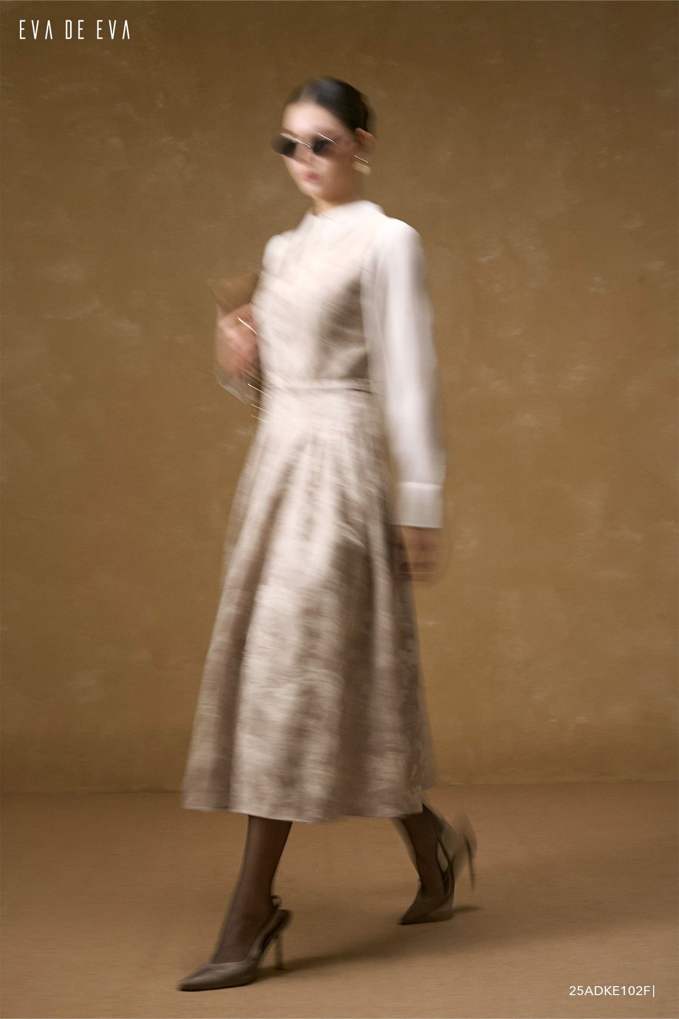  Đầm tay dài,  25ADKE102F 