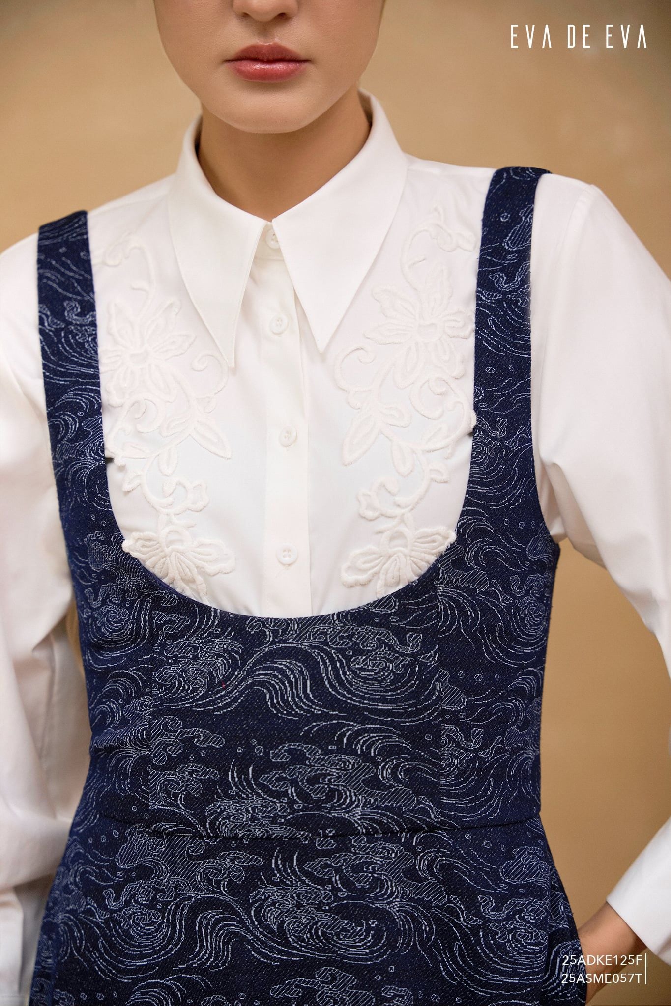  Đầm hai dây,  25ADKE125F 