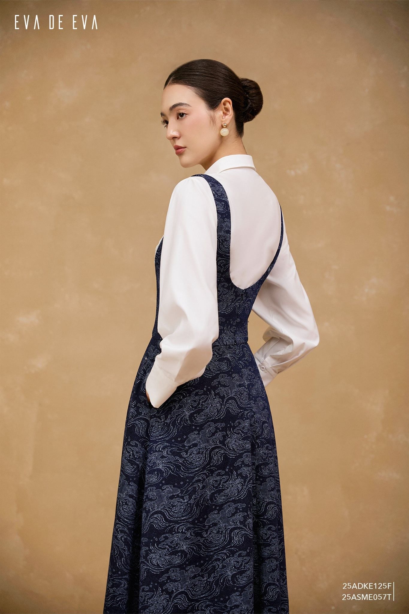  Sơ mi tay dài, Dáng sơ vin 25ASME057T 