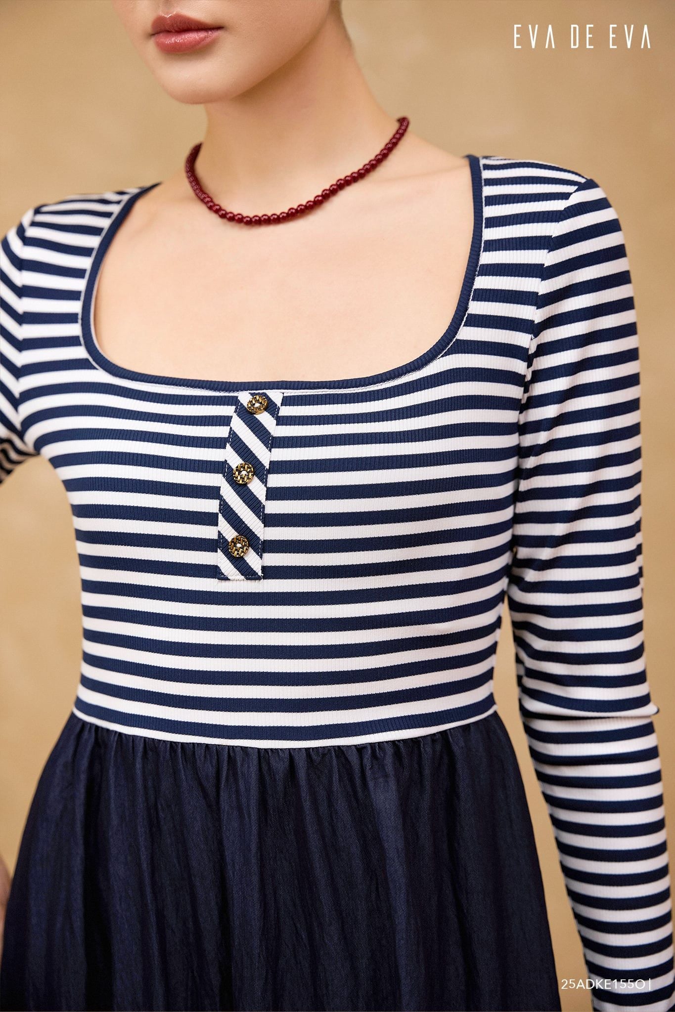  Đầm tay dài,  25ADKE155O 